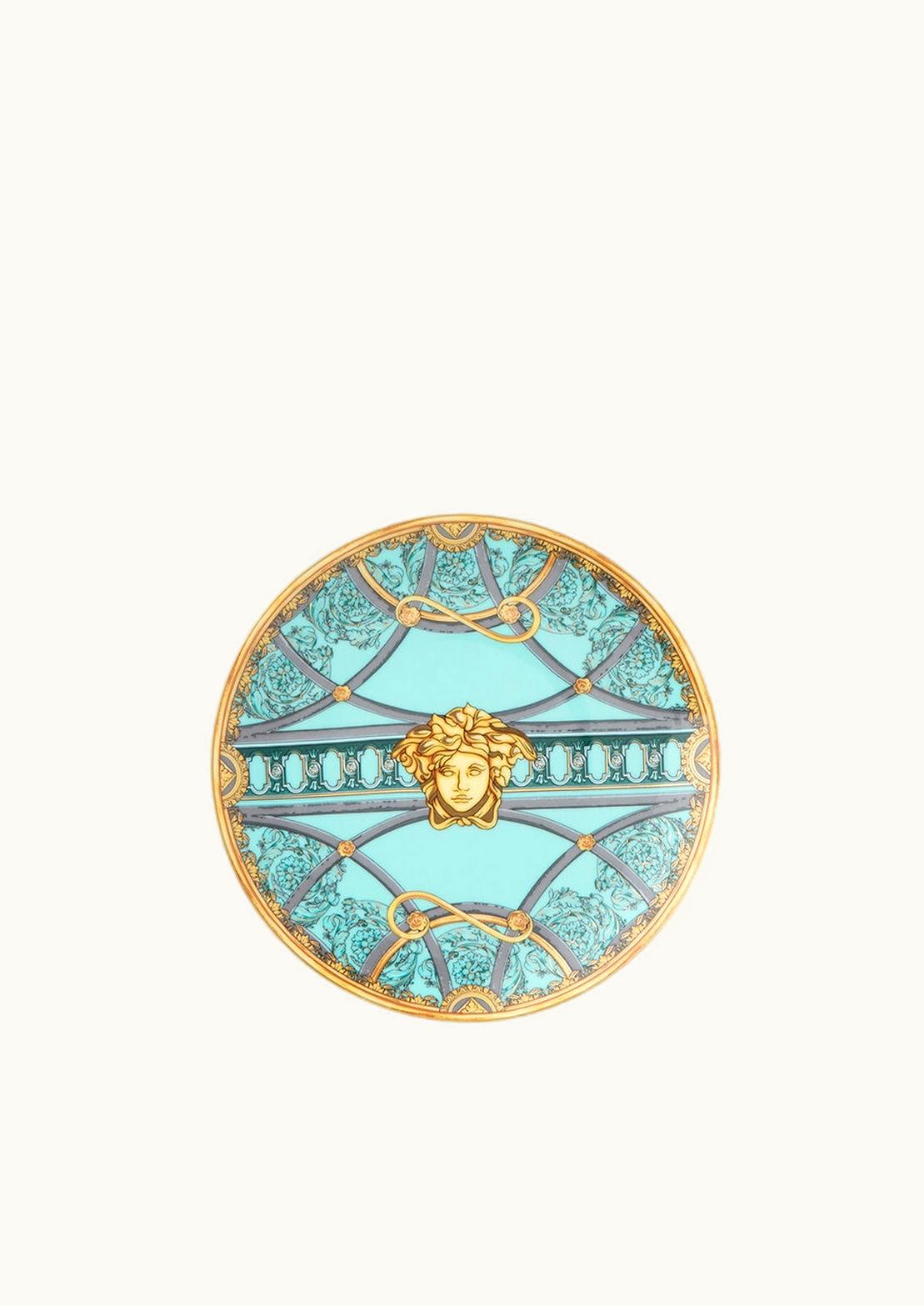 Versace Versace Scala Del Palazzo Verde Plate 17 CM Print