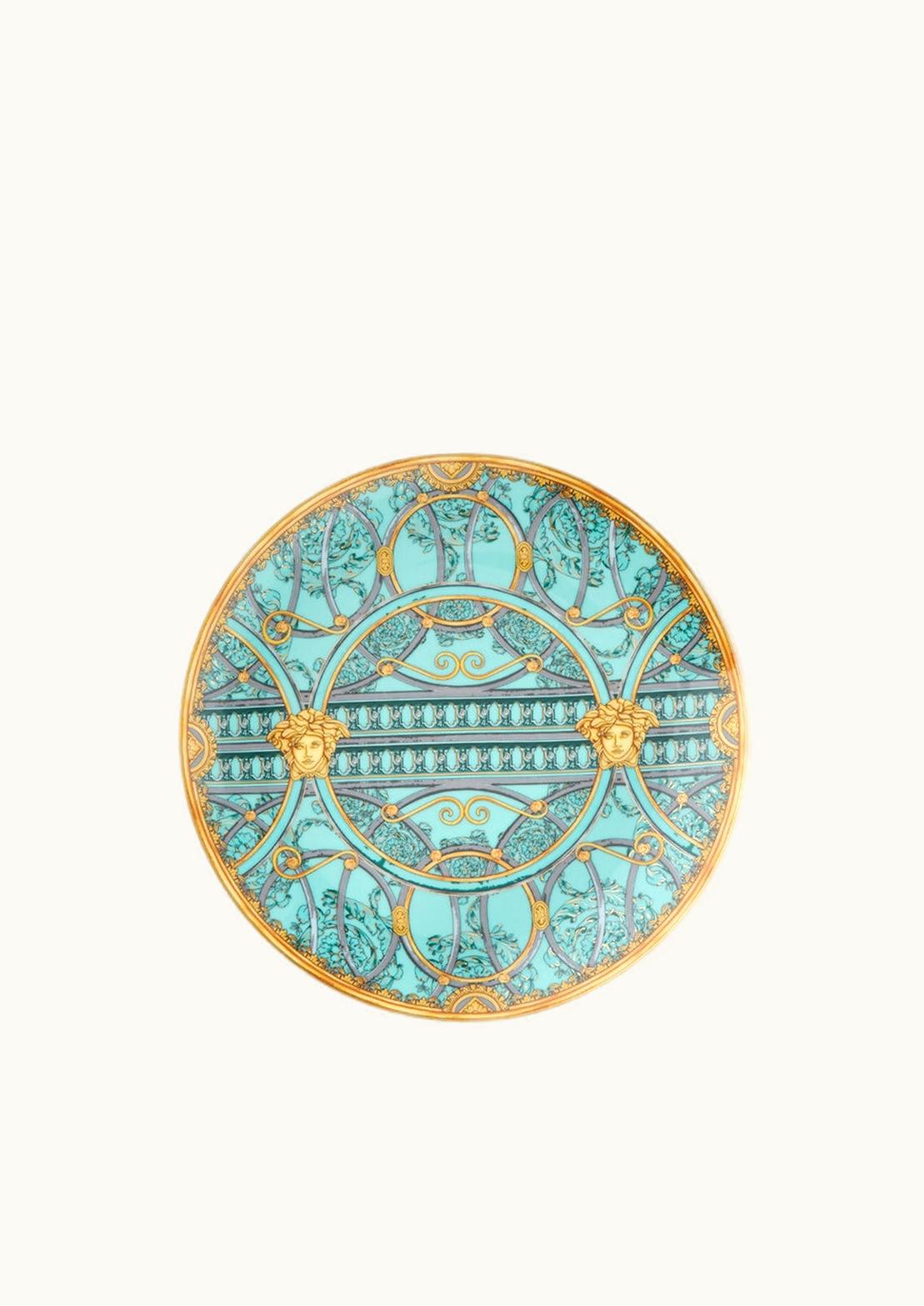 Versace Versace Scala Del Palazzo Verde Plate 21 CM Print