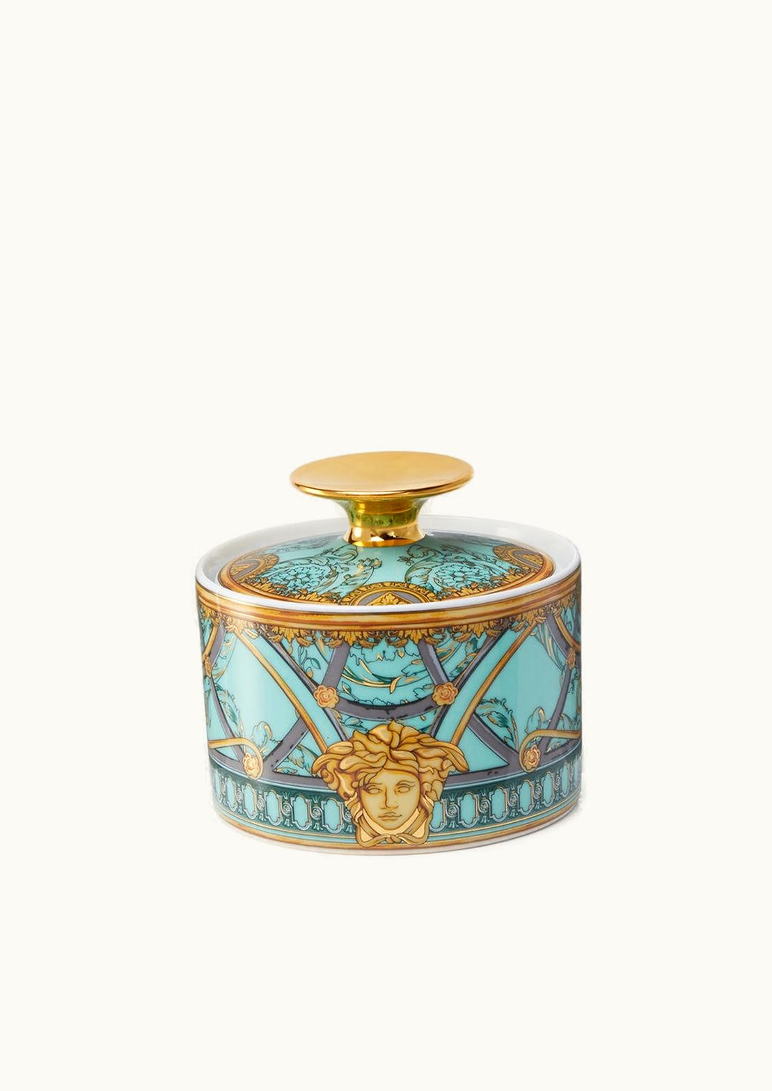 Versace Versace Scala Del Palazzo Verde Sugar Bowl Print