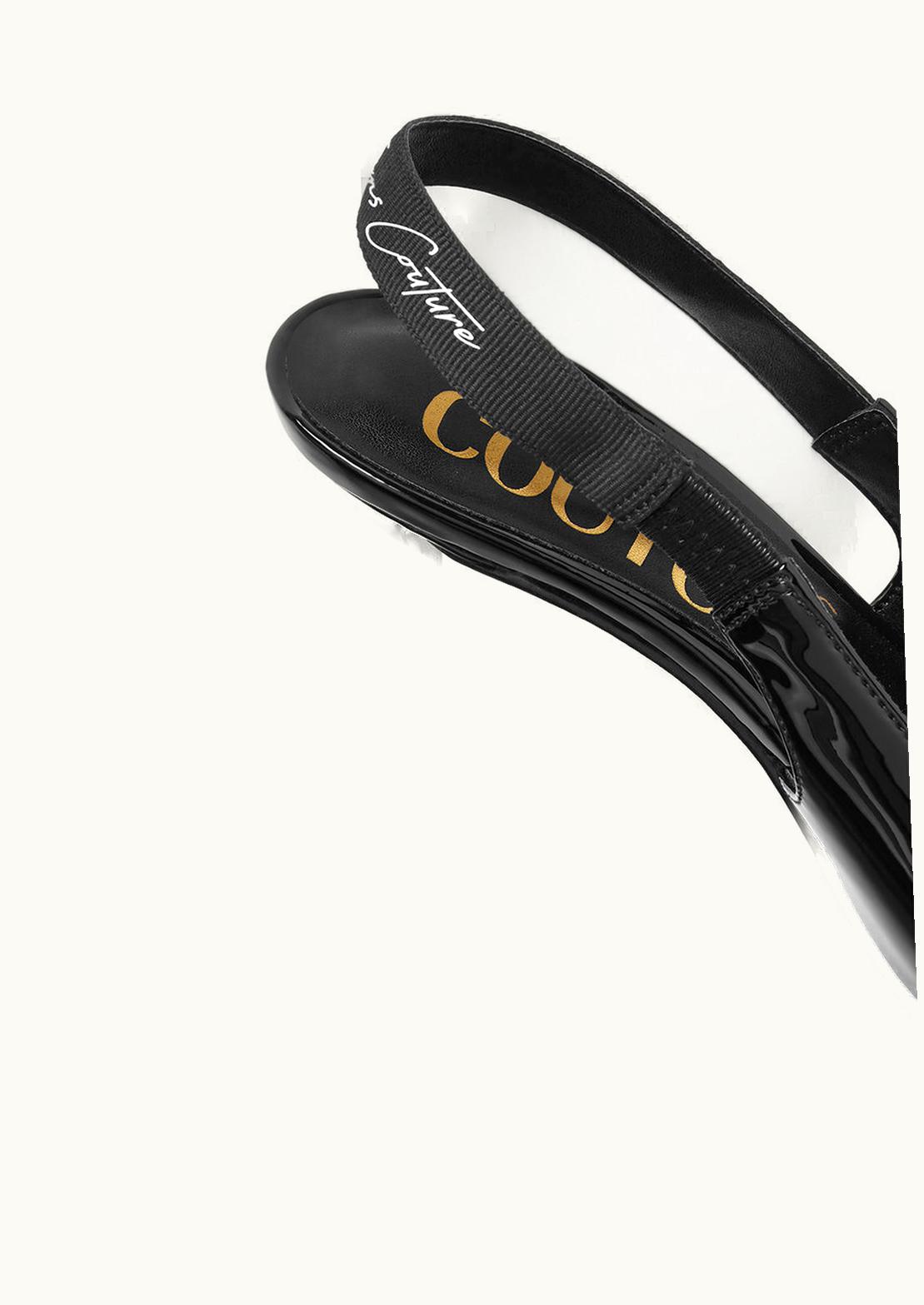 Versace Versace Signature Scarlett Slingback Mid Pumps Black