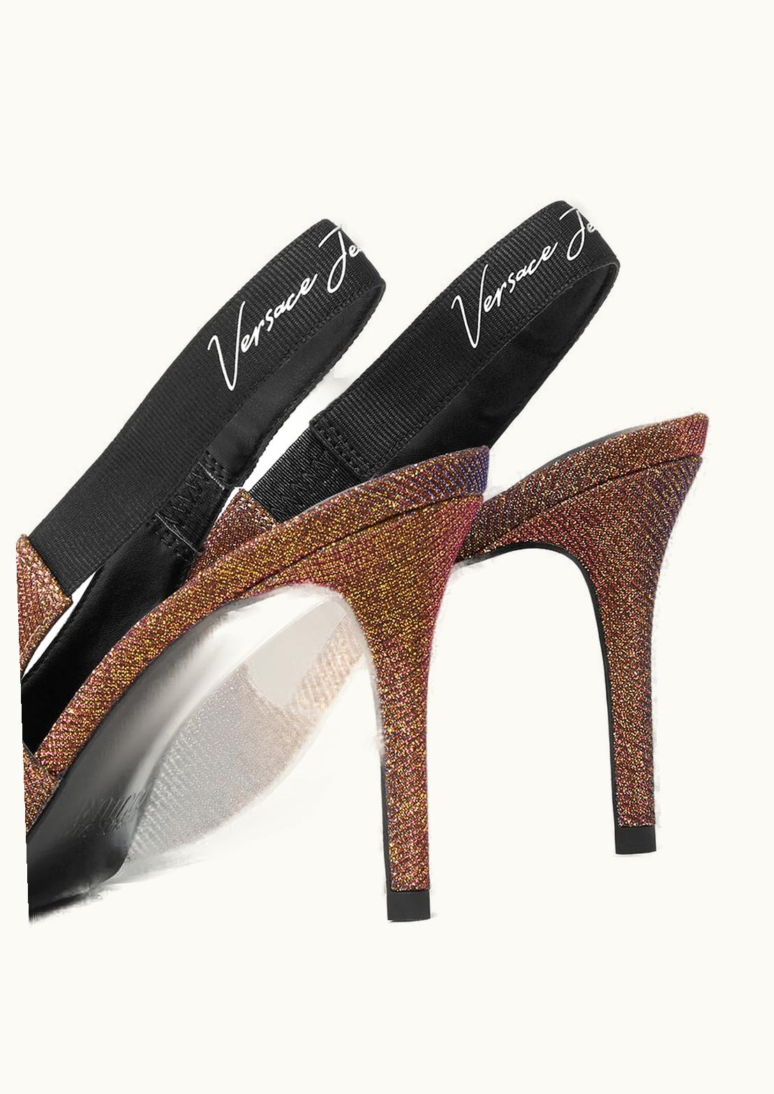 Versace Versace Scarlett Slingback Mid Pumps Gold