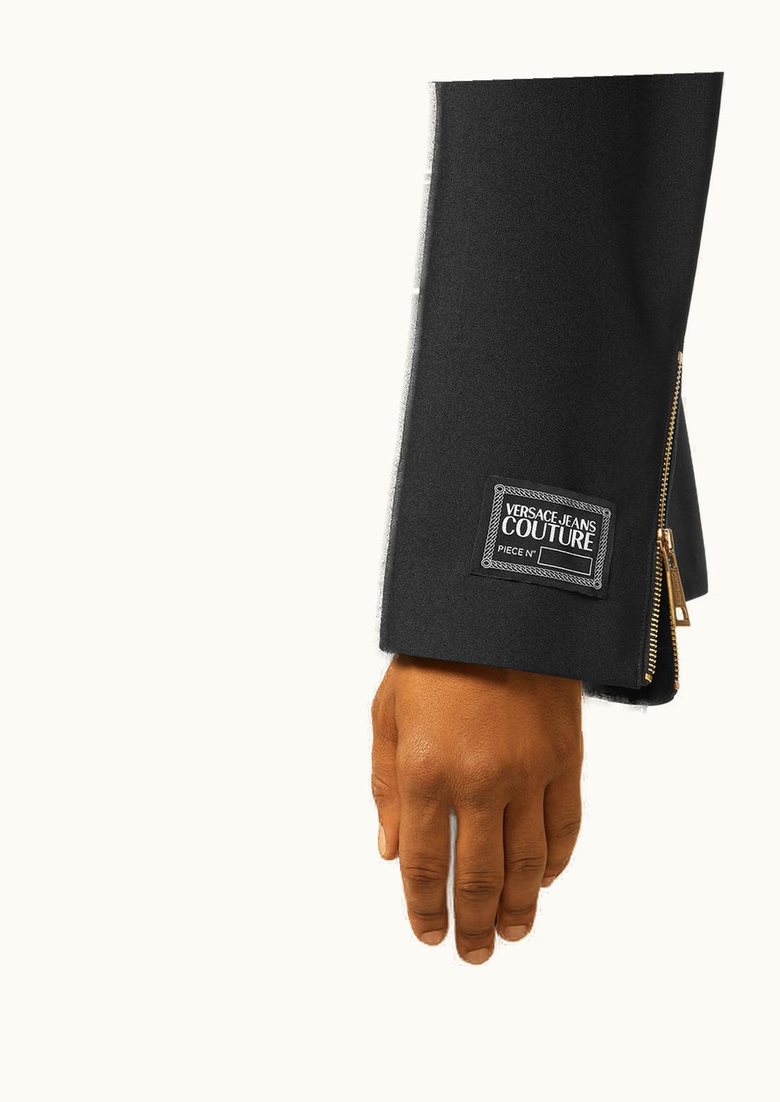 Versace Versace Single-Breasted Blazer Black, Print