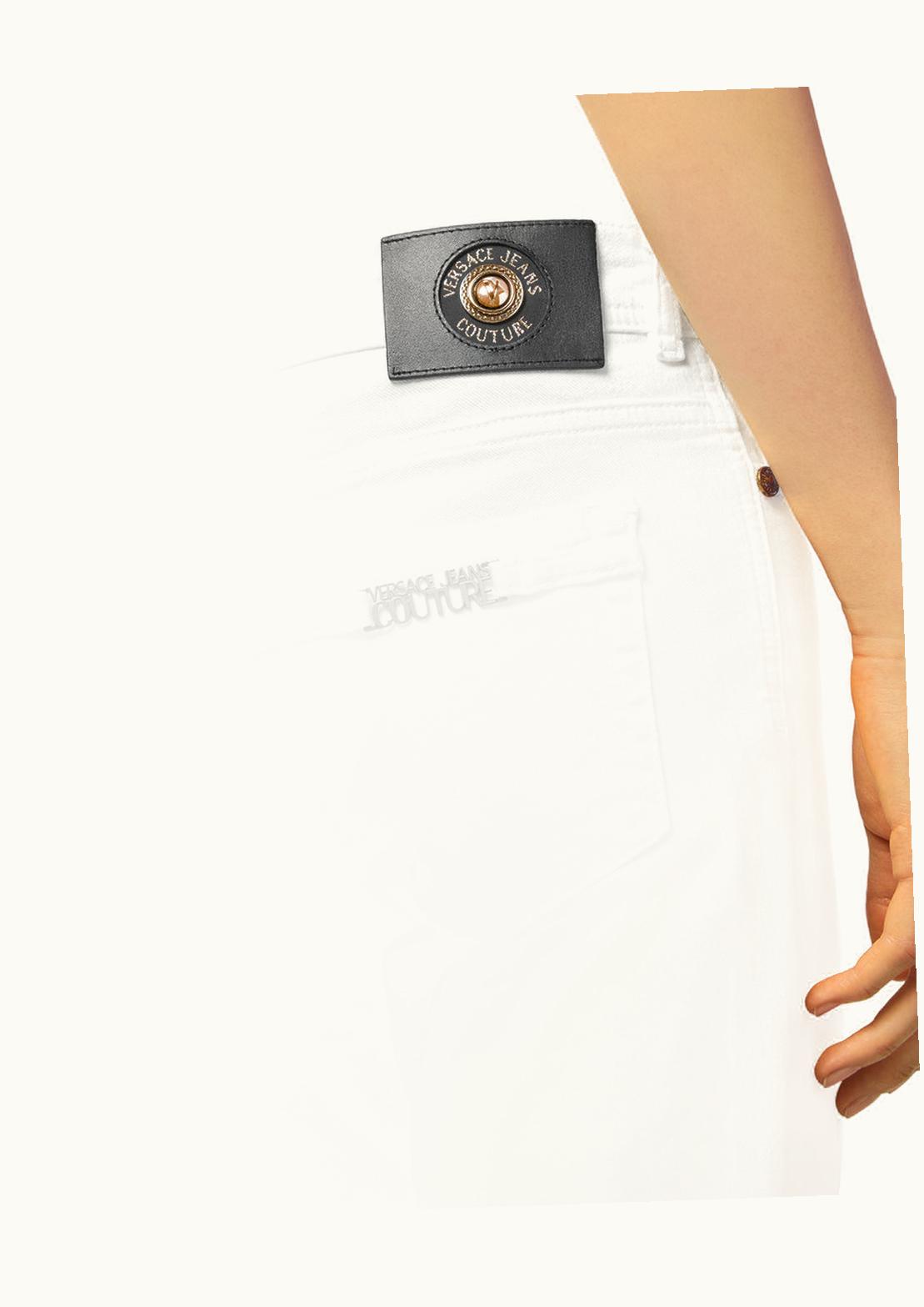 Versace Versace Skinny Jeans White, Print