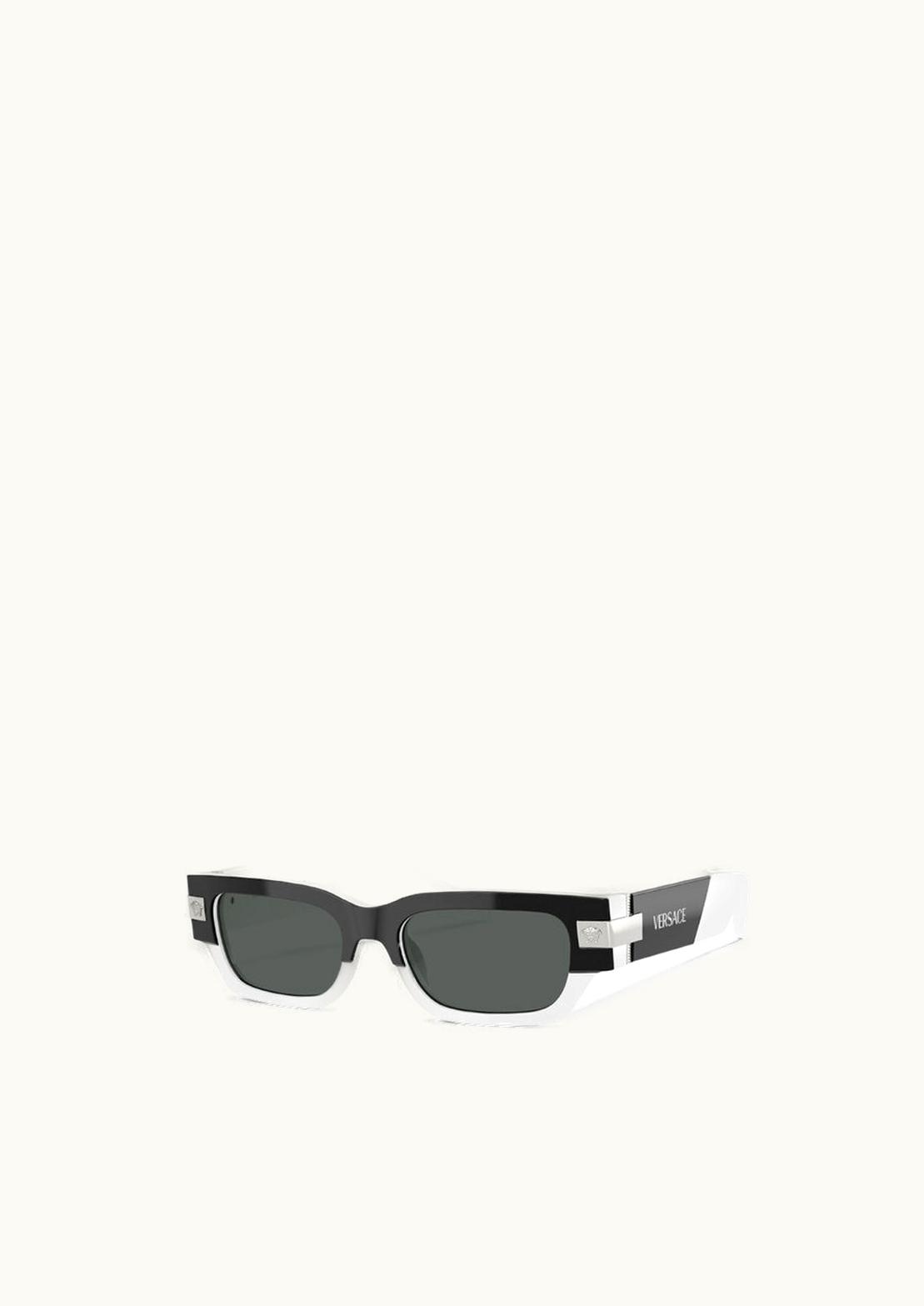 Versace Versace Special Project Classic Top Sunglasses Black, White