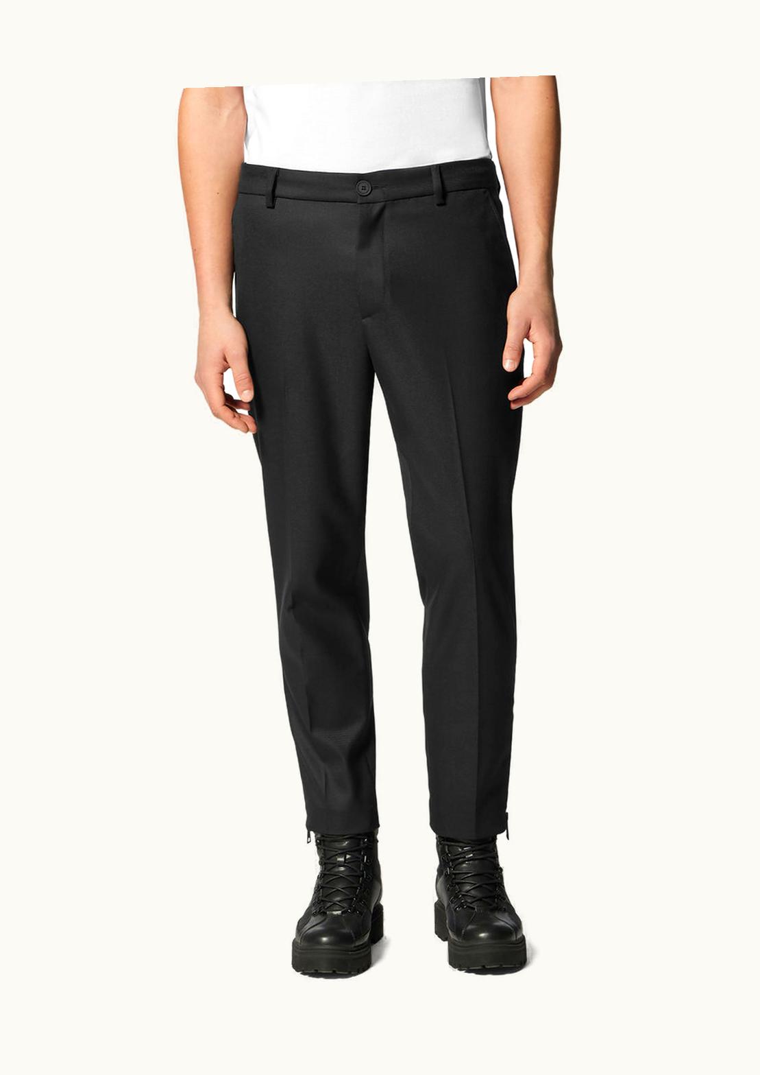 Versace Versace Technical Tailored Trousers Black, Print