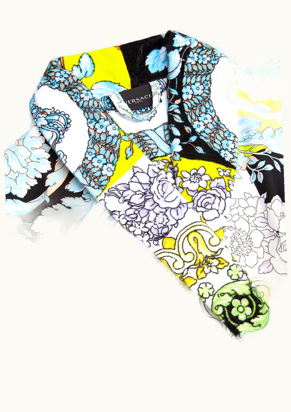 Versace Versace Technicolor Baroque Print Dressing Gown Print