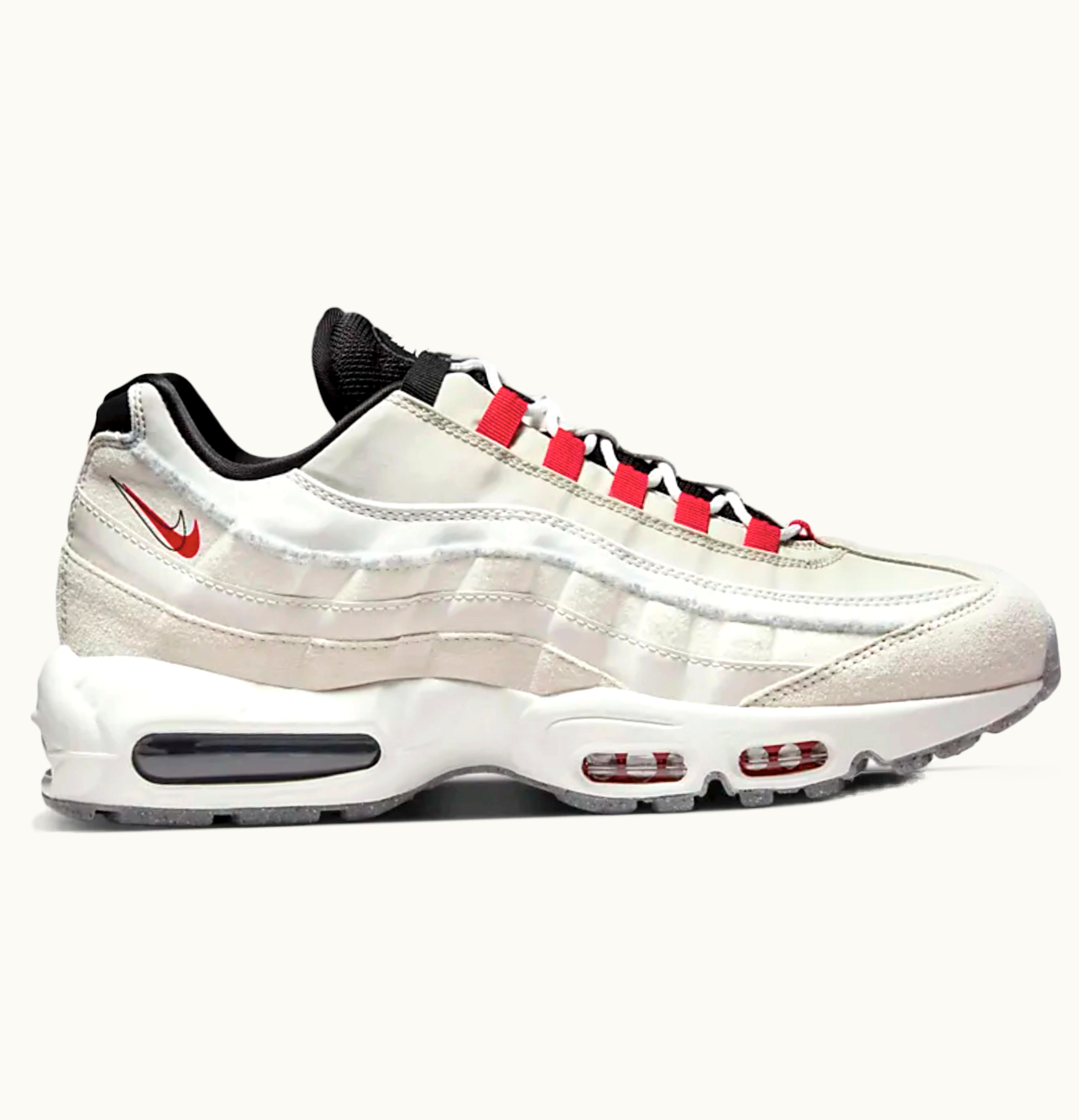 Nike Nike Air Max 95 Light Bone Habanero Red