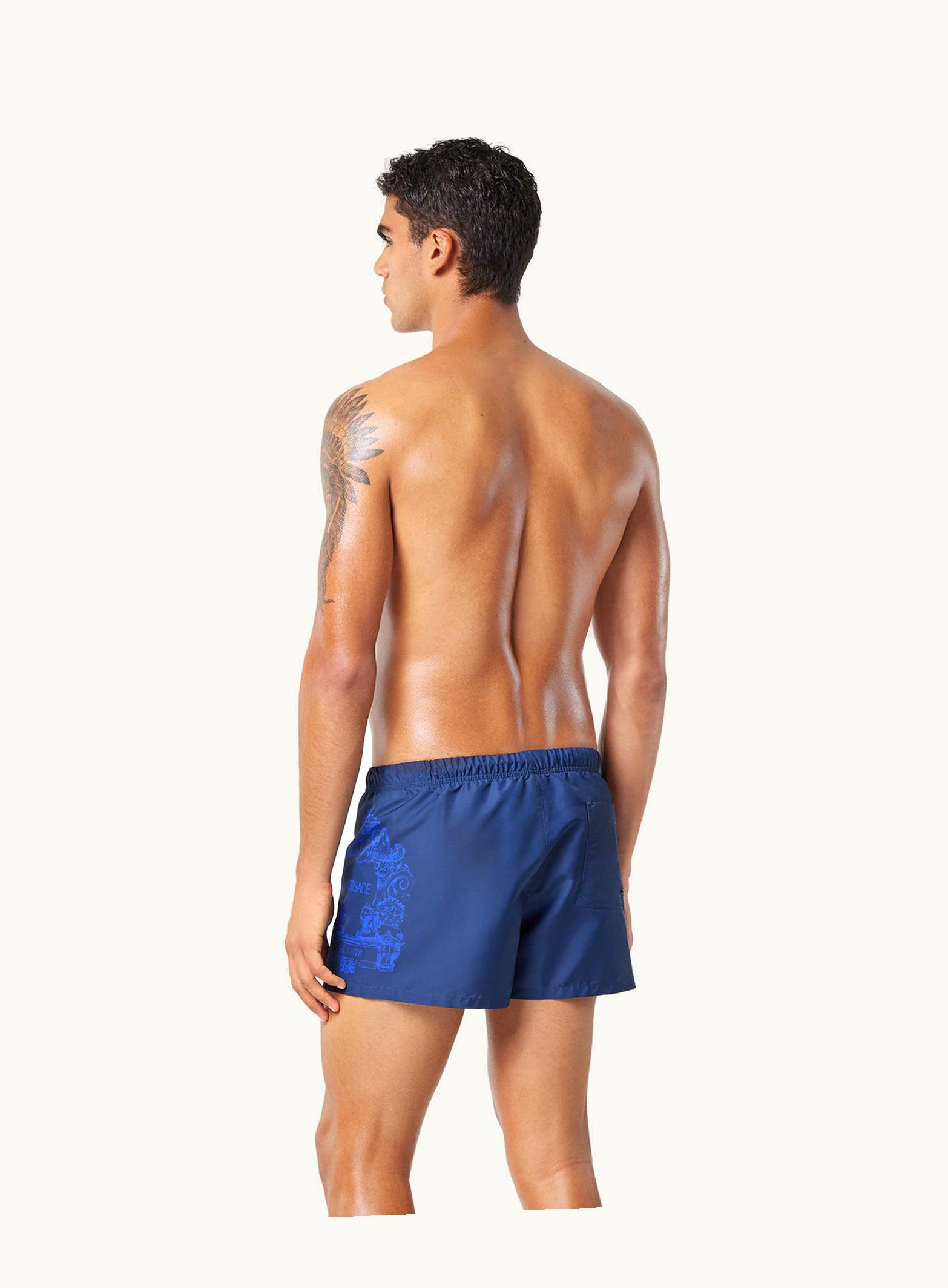 Versace Versace Cartouche Swim Shorts