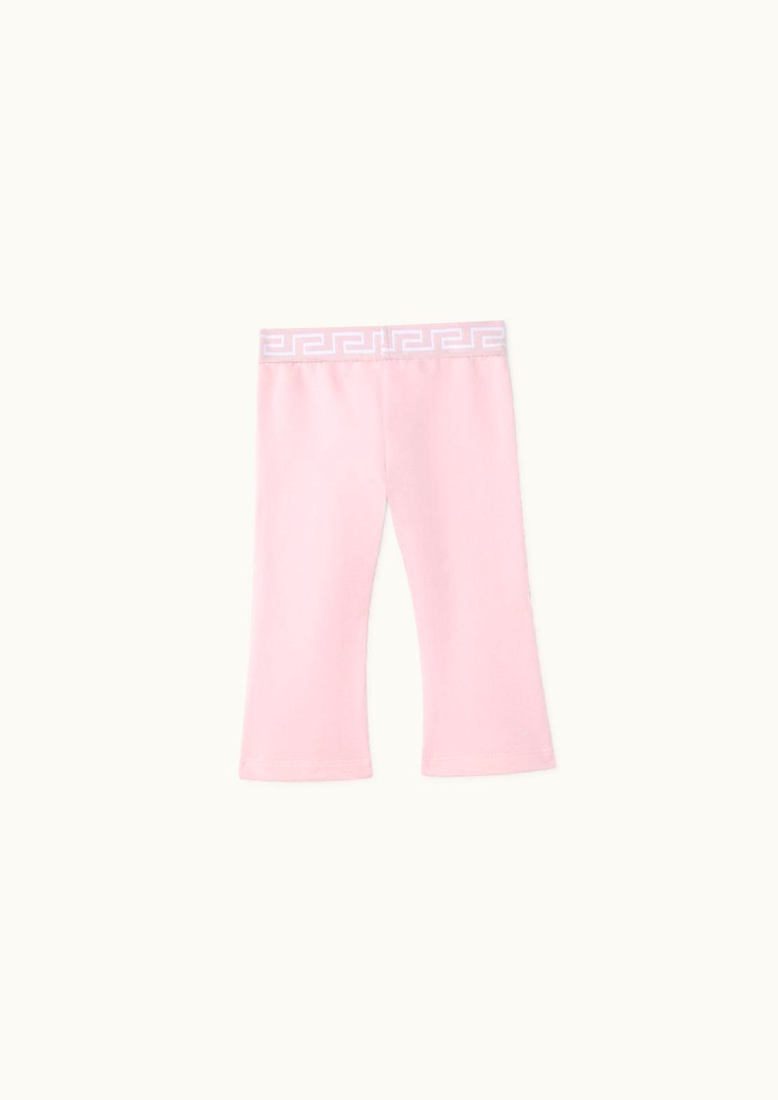 Versace Versace Greca Logo Baby Sweatpants Pink