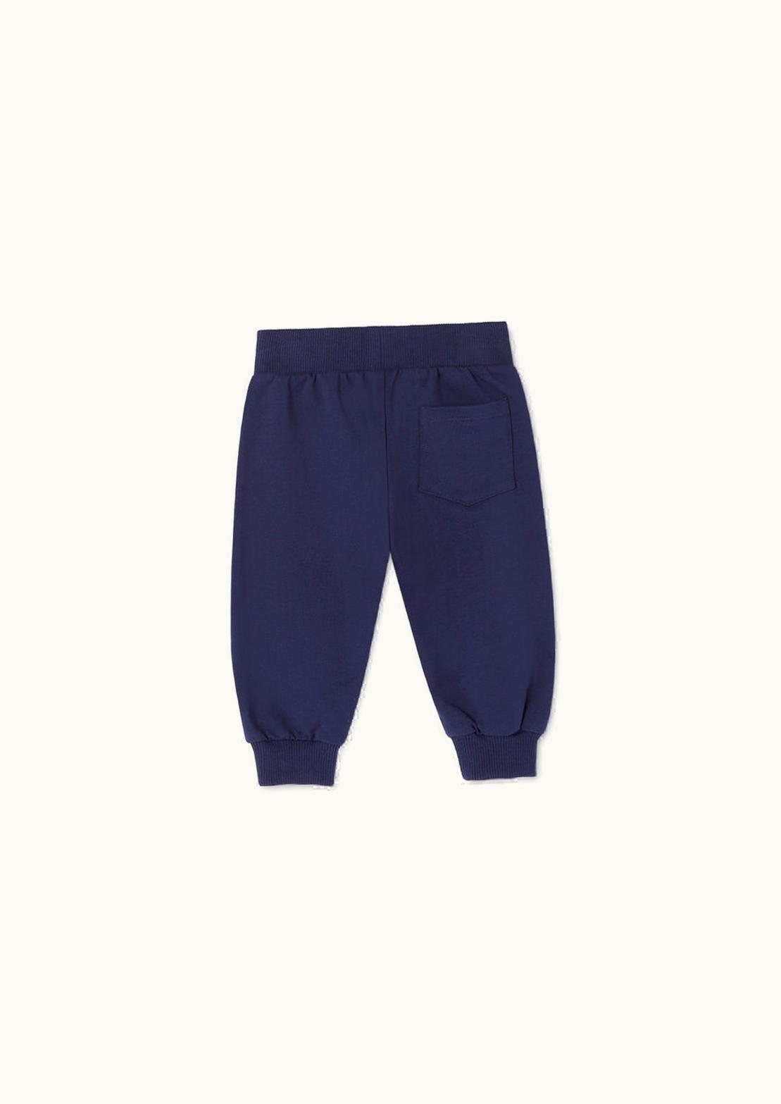 Versace Versace Logo Kids Sweatpants Blue
