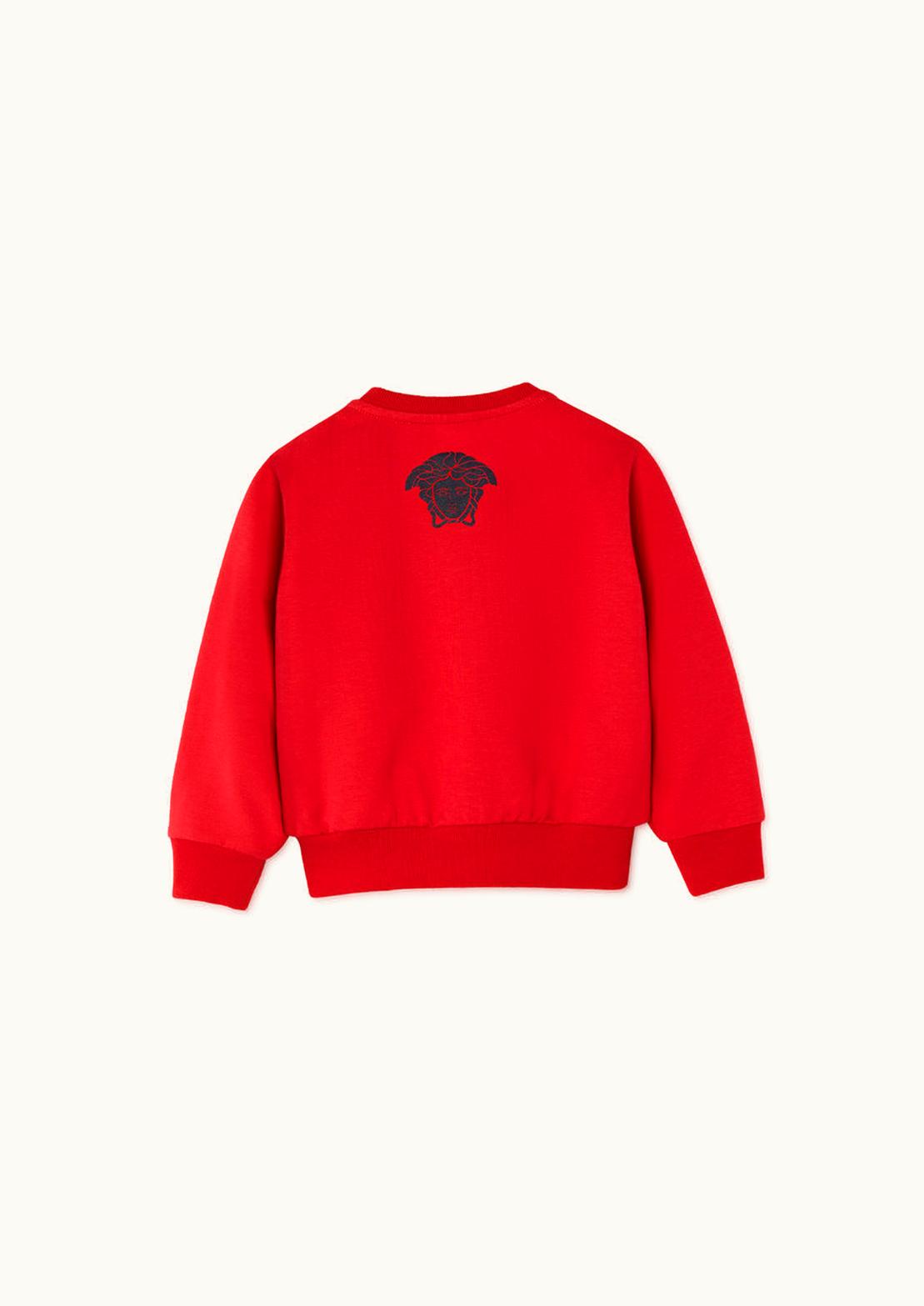 Versace Versace Logo Baby Sweatshirt Red