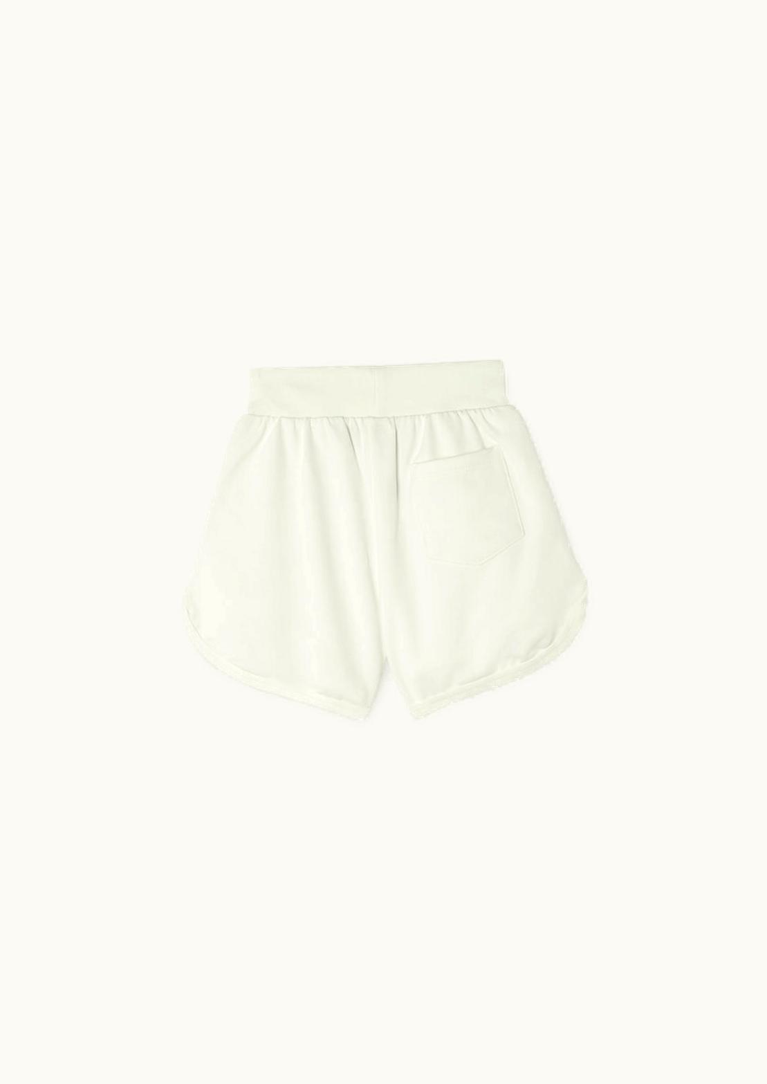 Versace Versace Kids Logo Heart Sweat Shorts White