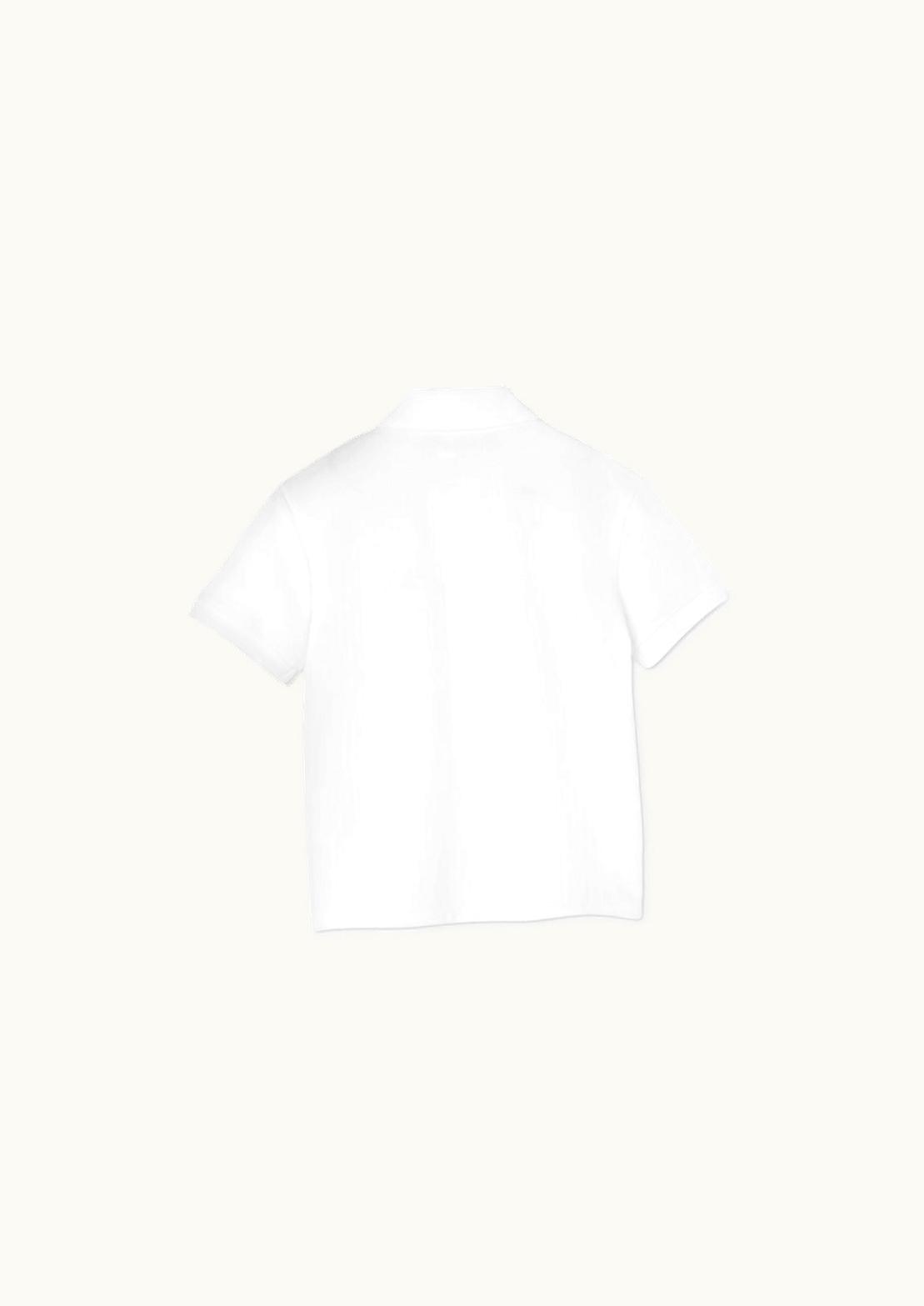 Versace Versace Logo Kids Polo Shirt White, Print