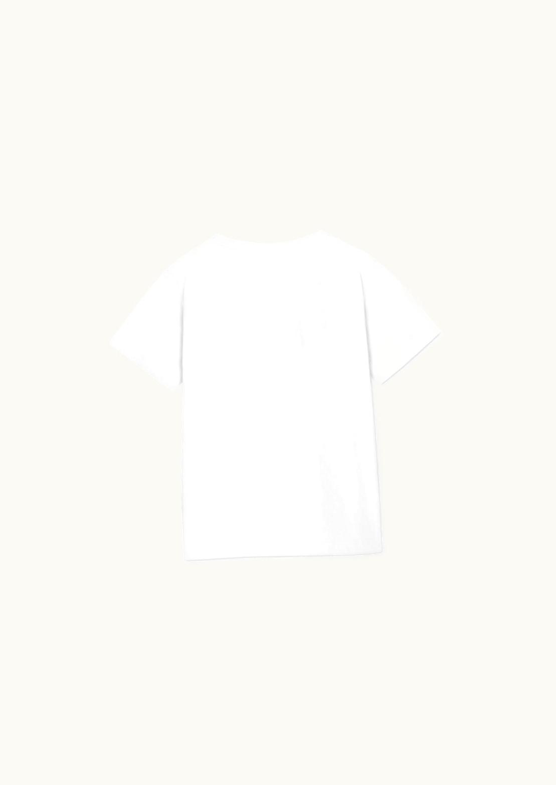 Versace Versace Logo Kids T-Shirt White, Print 1000052-1A09689_YVJ12_10A_2W070__