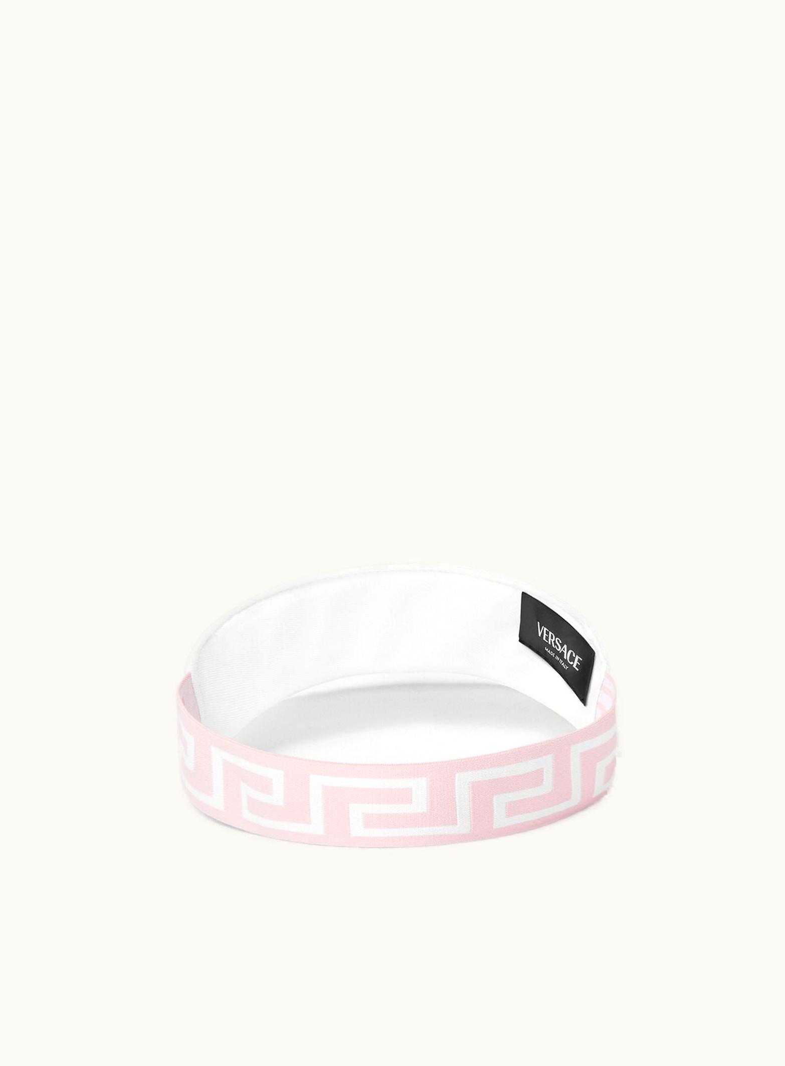 Versace Versace Logo Kids Visor Pink, Print