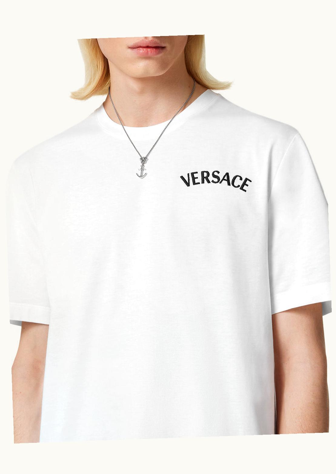 Versace Versace Milano Stamp T-Shirt White