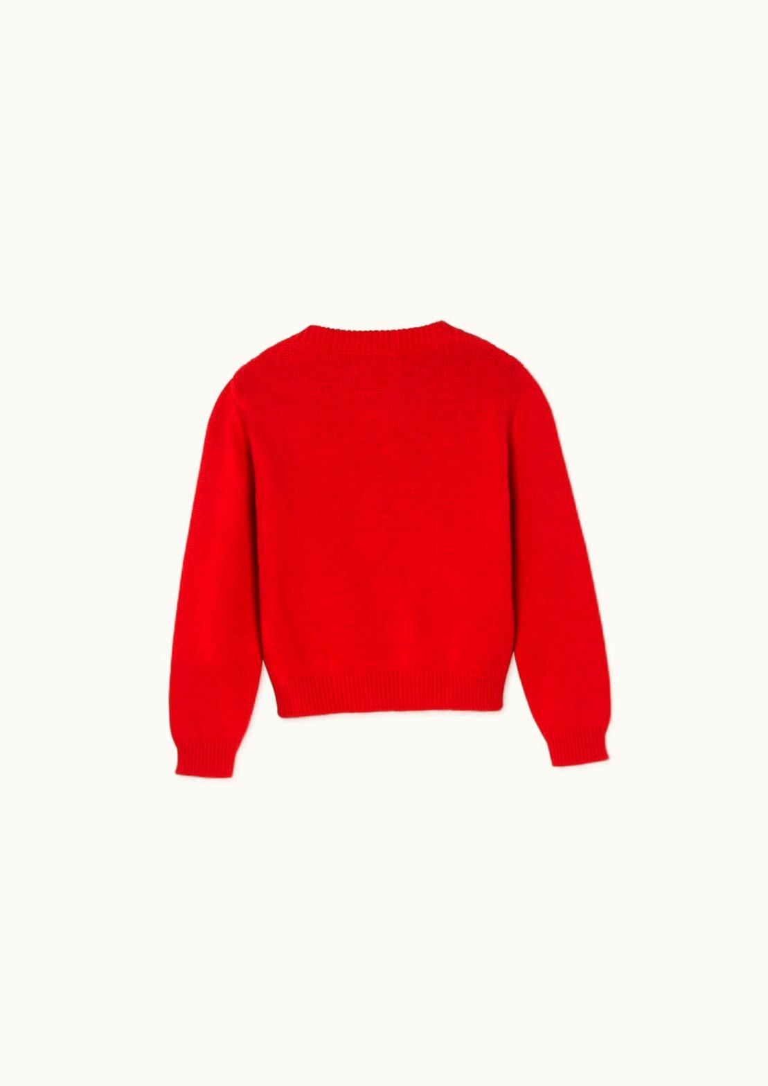 Versace Versace Nautical Logo Baby Jumper Red