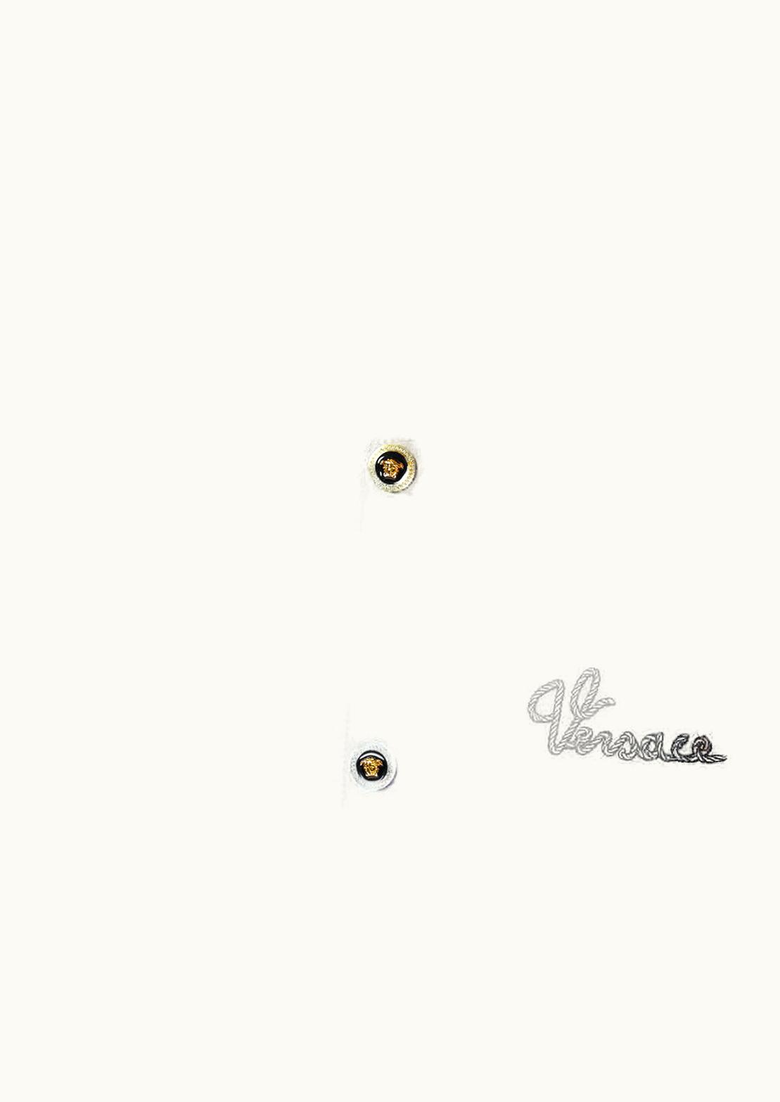 Versace Versace Nautical Logo Bomber Jacket Brown