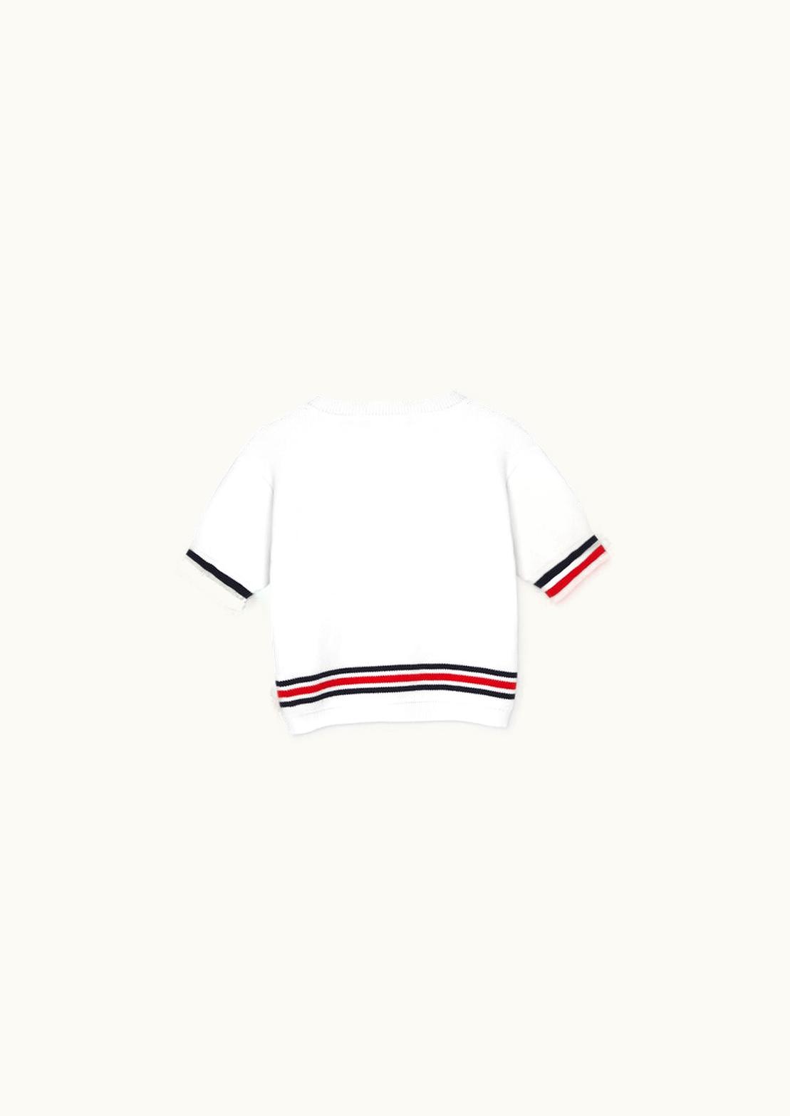 Versace Versace Nautical Logo Kids Jumper White