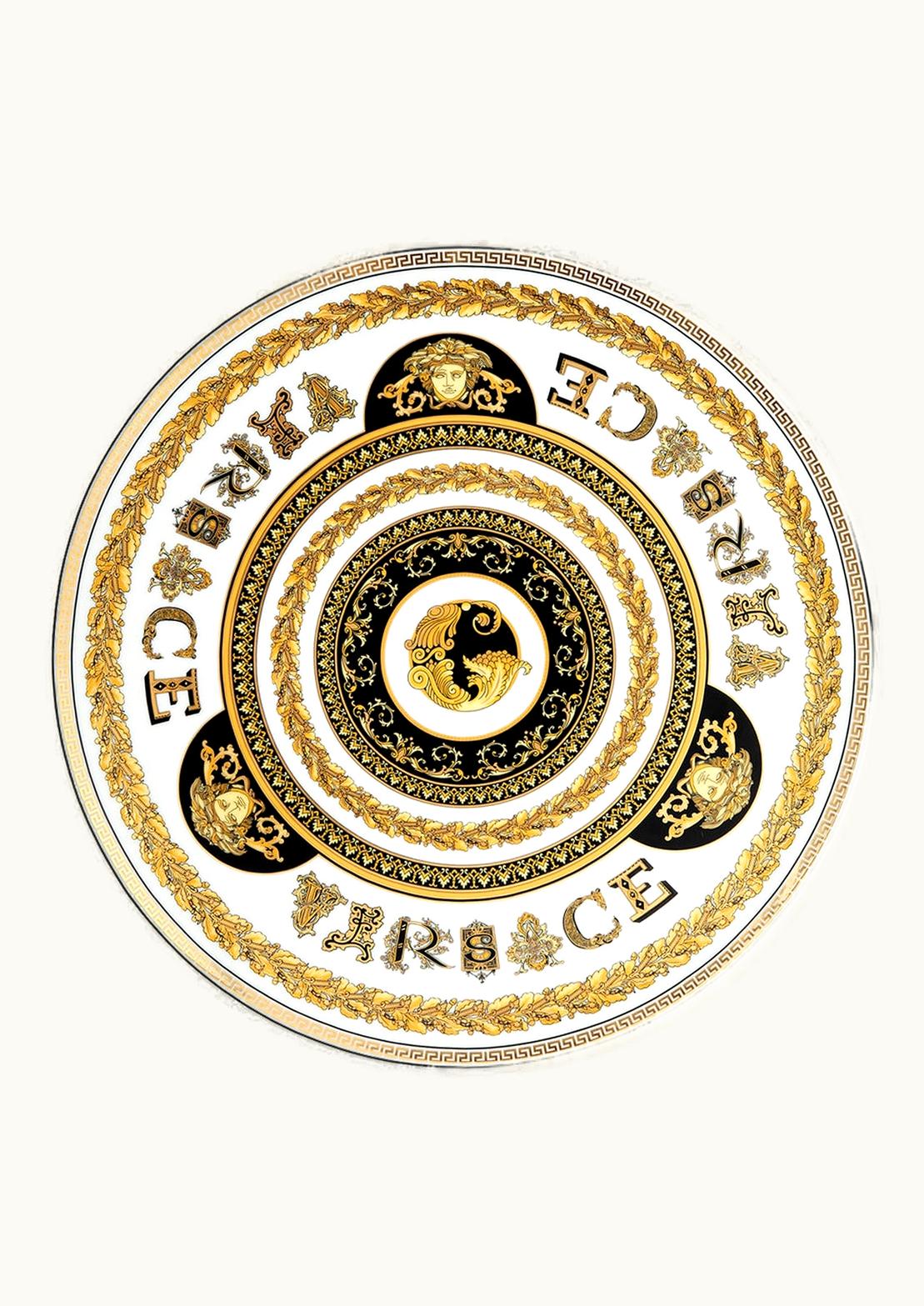 Versace Versace Virtus Alphabet G Charger Plate 33 CM Print