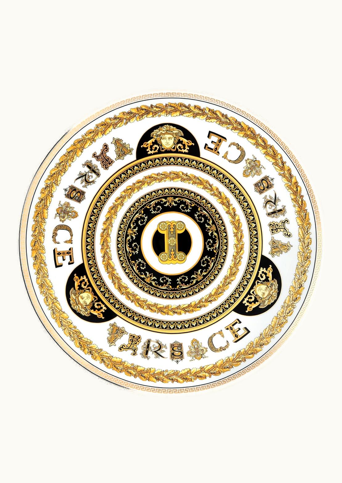 Versace Versace Virtus Alphabet I Charger Plate 33 CM Print