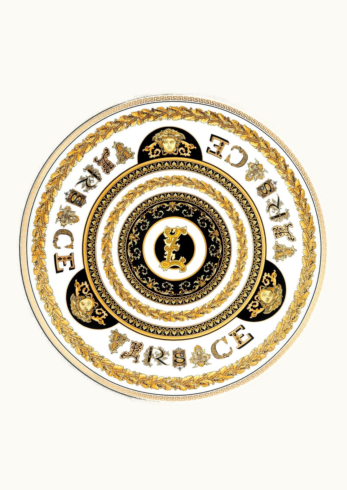 Versace Versace Virtus Alphabet Z Charger Plate 33 CM Print