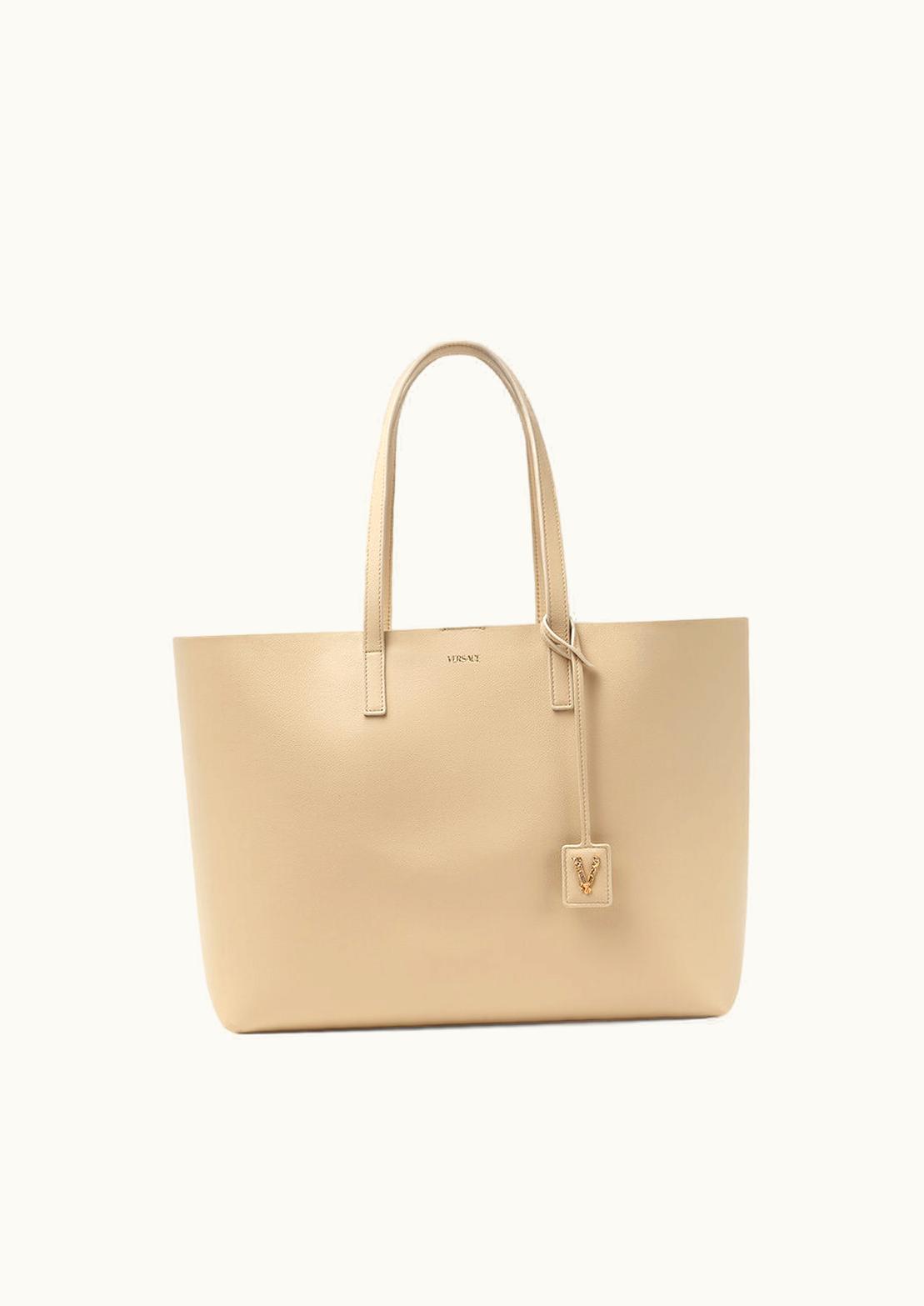 Versace Versace Virtus Tote Bag Beige