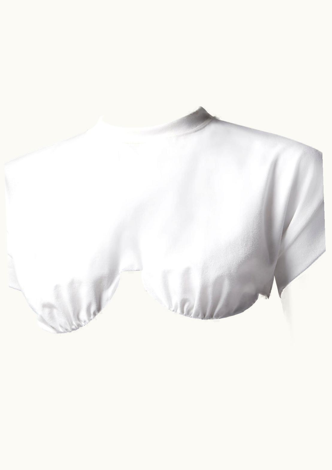 Versace Versace Warranty Logo Bustier T-Shirt White, Print