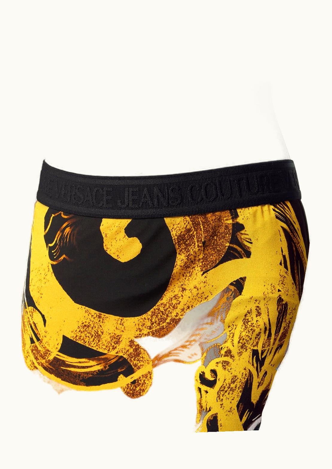 Versace Versace Watercolour Couture Midi Skirt