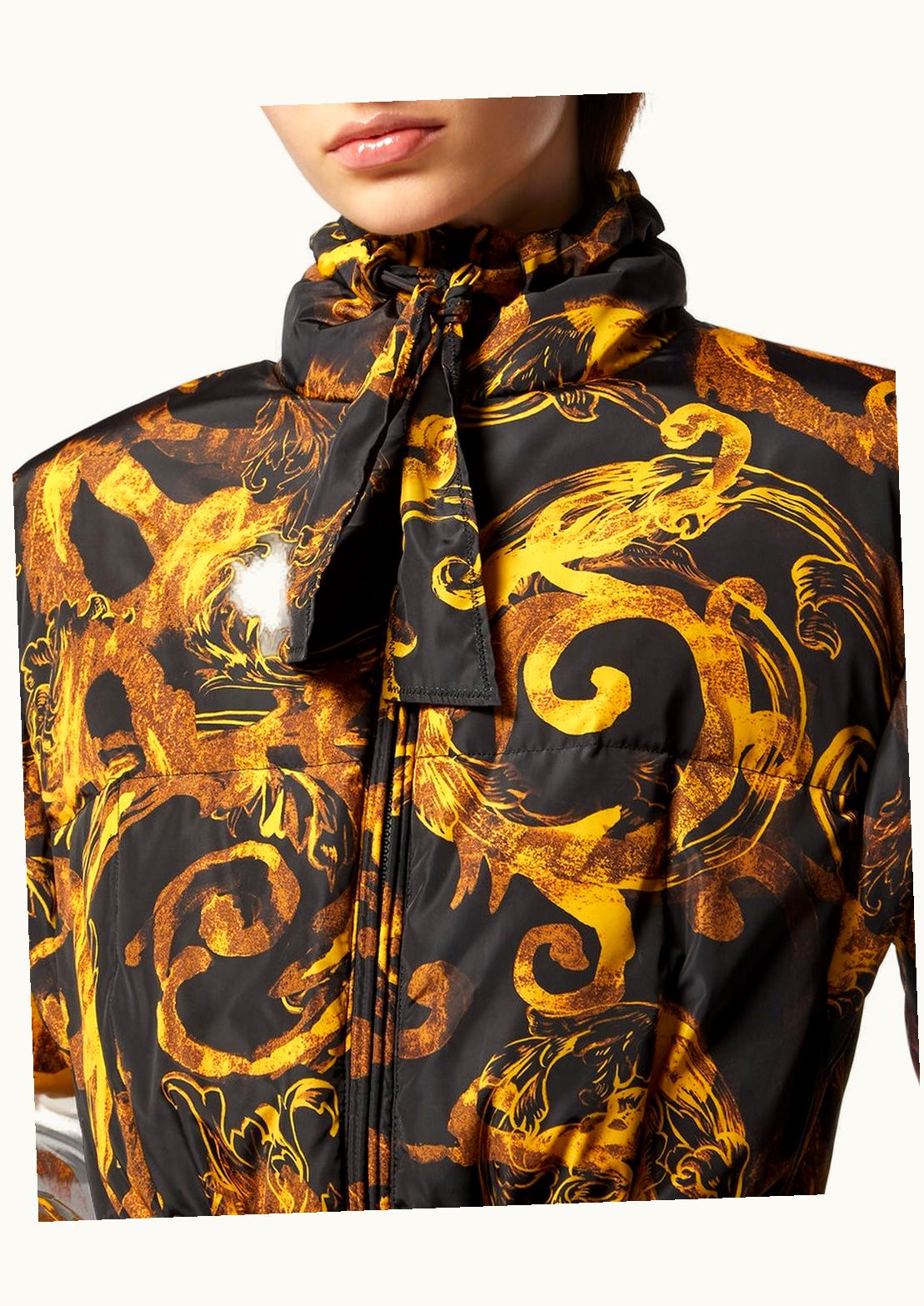 Versace Versace Watercolour Couture Puffer Parka