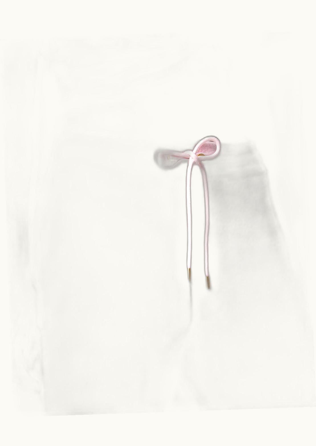 Versace Wool-Blend Flared Towel Trousers Pink