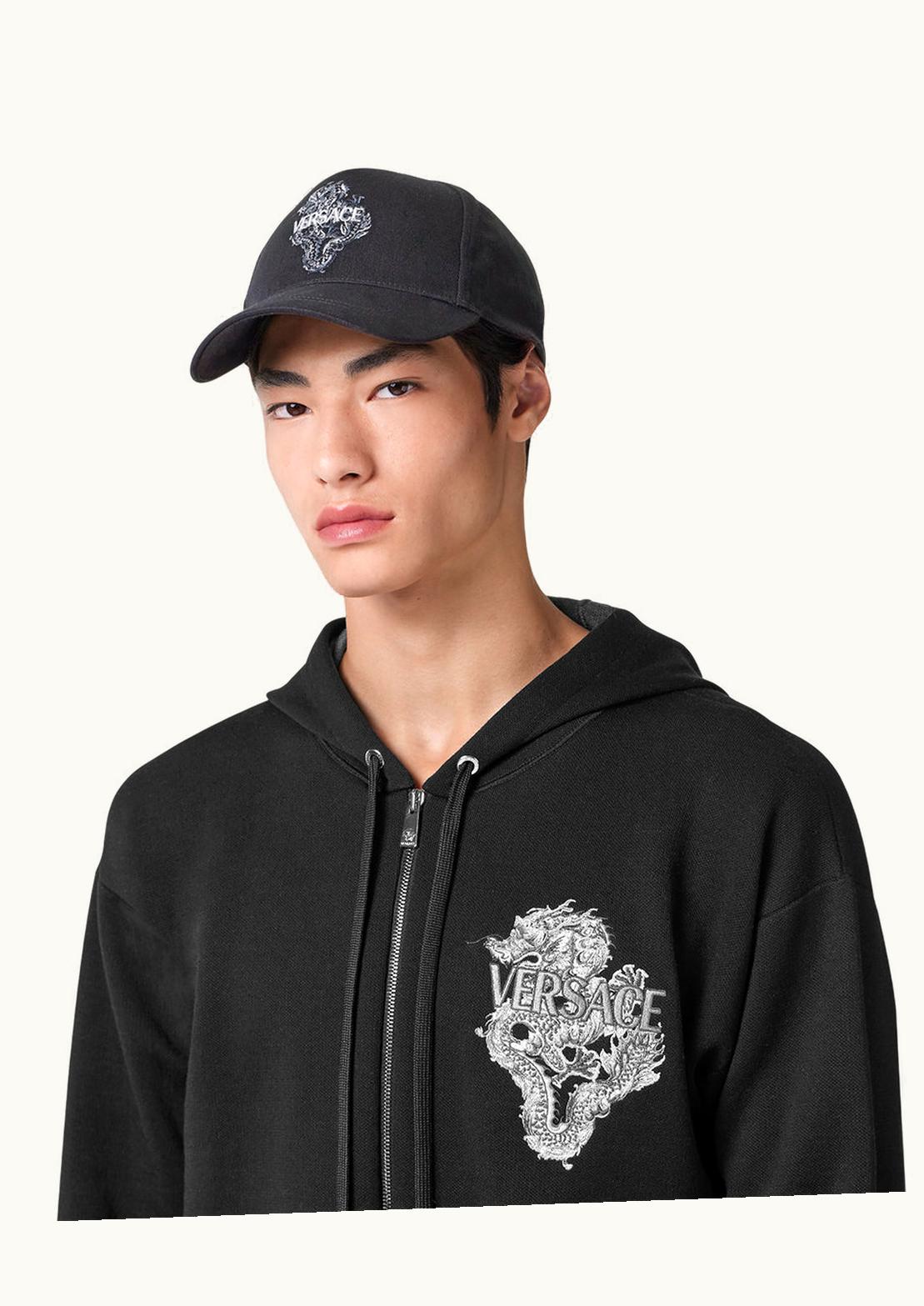 Versace Versace Year Of The Dragon Baseball Cap Black