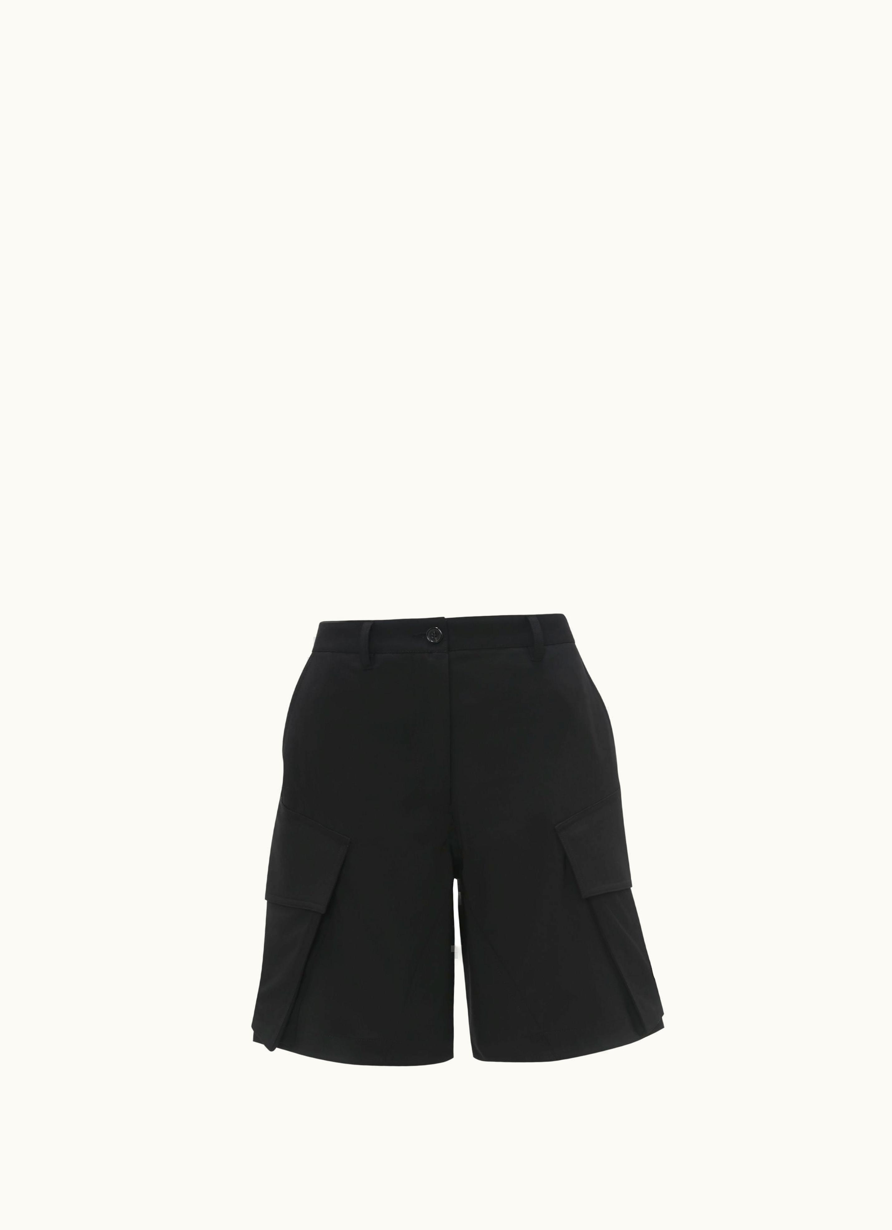 JW Anderson JW Anderson Tailored Cargo Shorts In Black