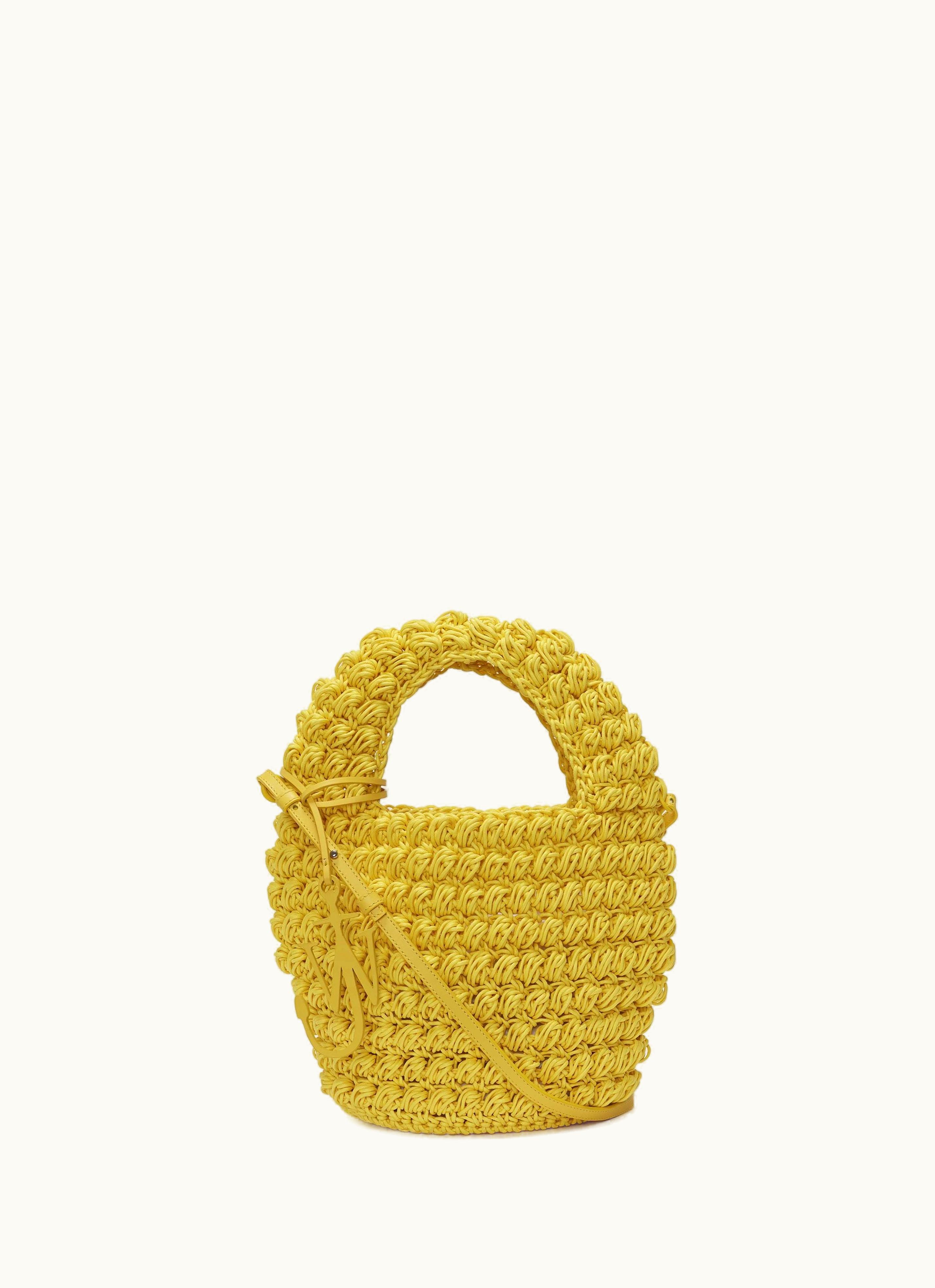 JW Anderson JW Anderson Popcorn Basket - Crossbody Bag In Yellow