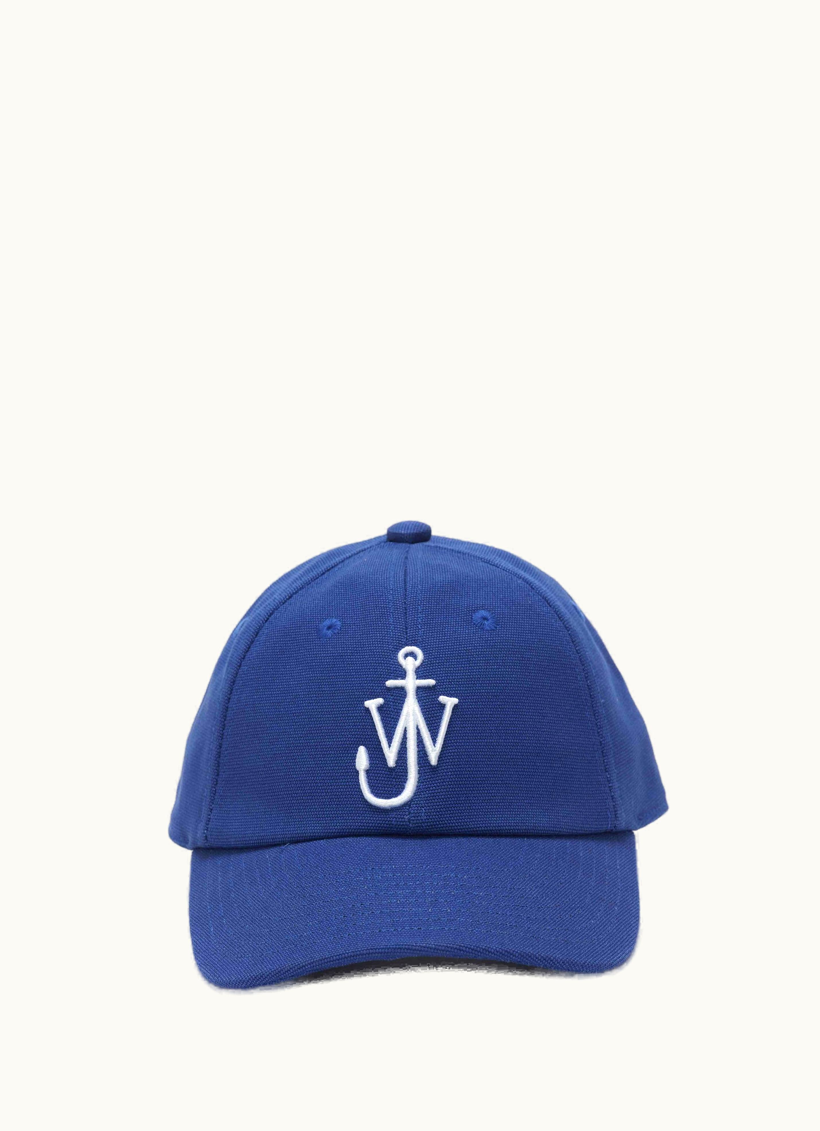 JW Anderson JW Anderson Anchor Logo Baseball Cap Blue
