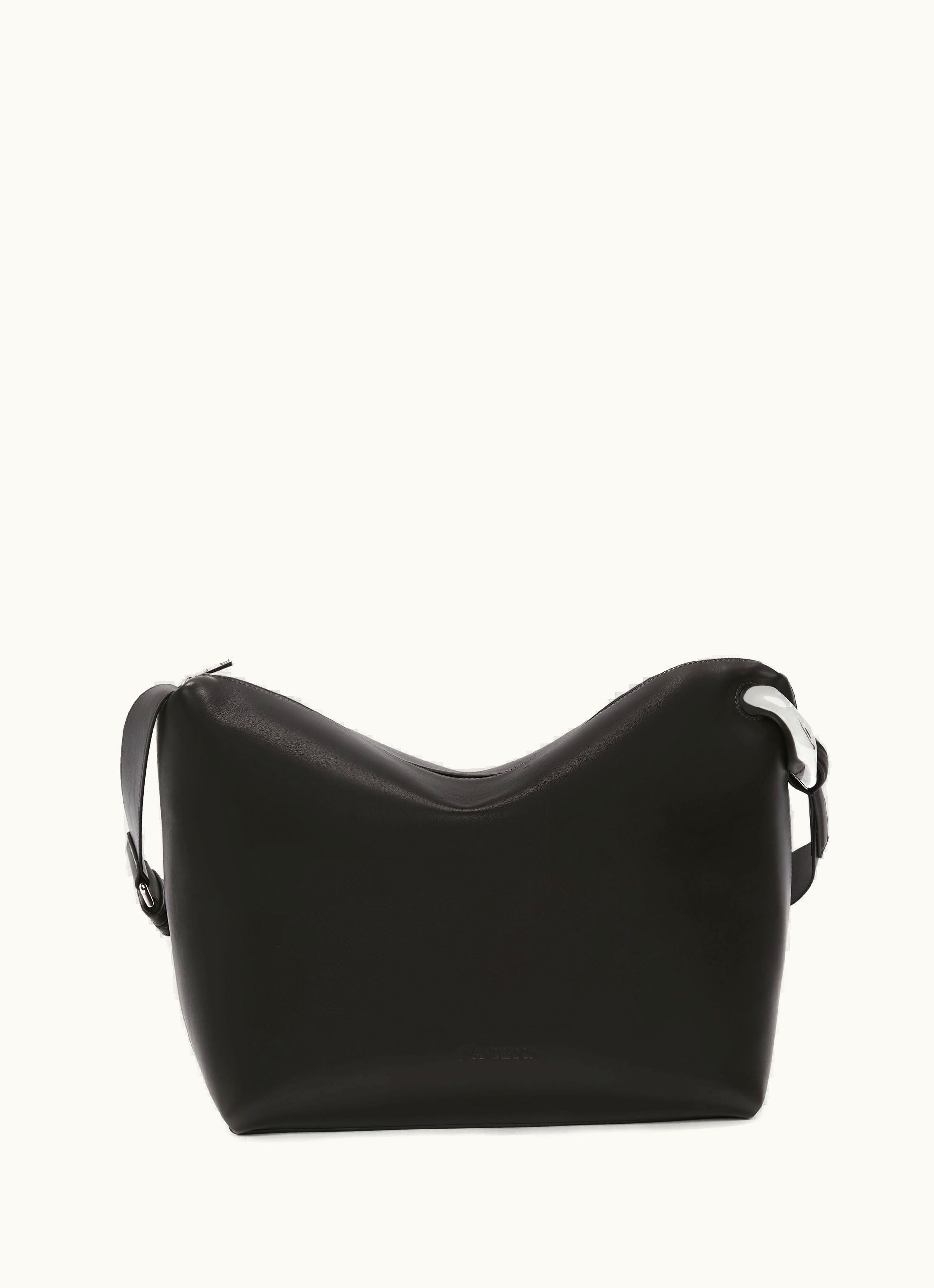 JW Anderson JW Anderson JWA Corner Bag - Leather Crossbody Bag In Black