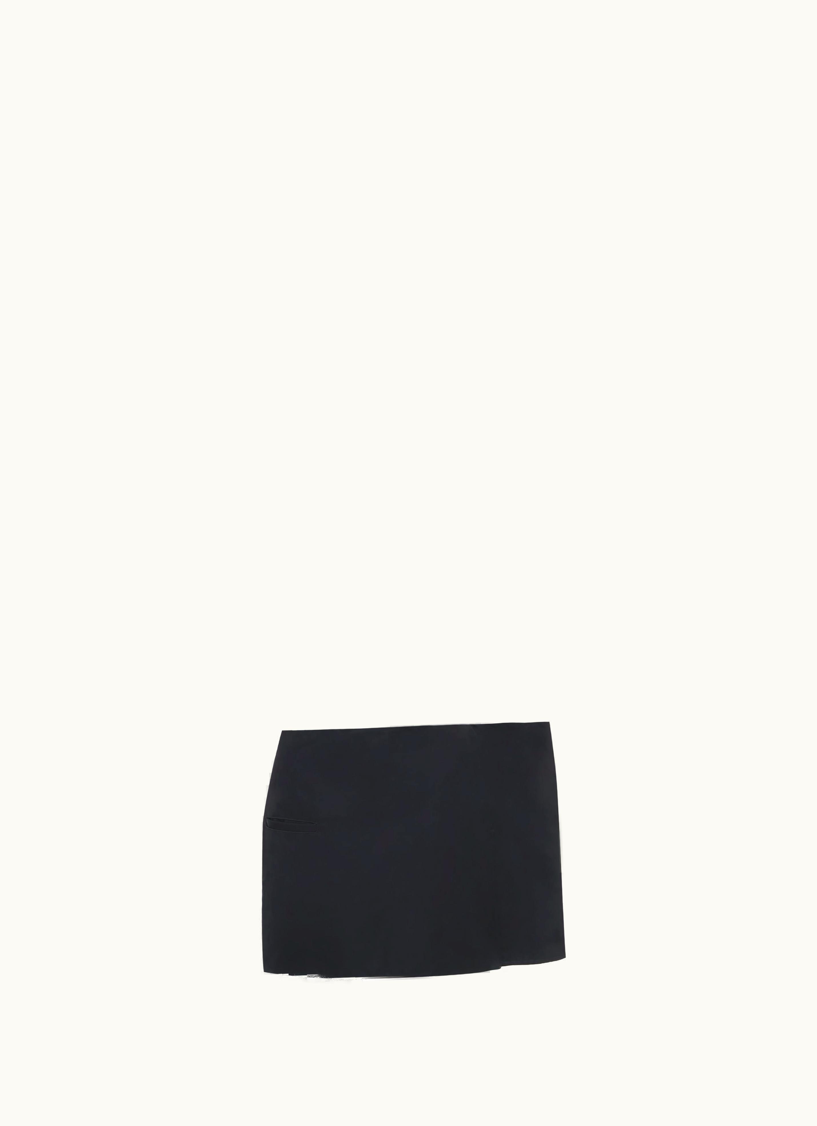 JW Anderson JW Anderson Side Panel Mini Skirt In Black