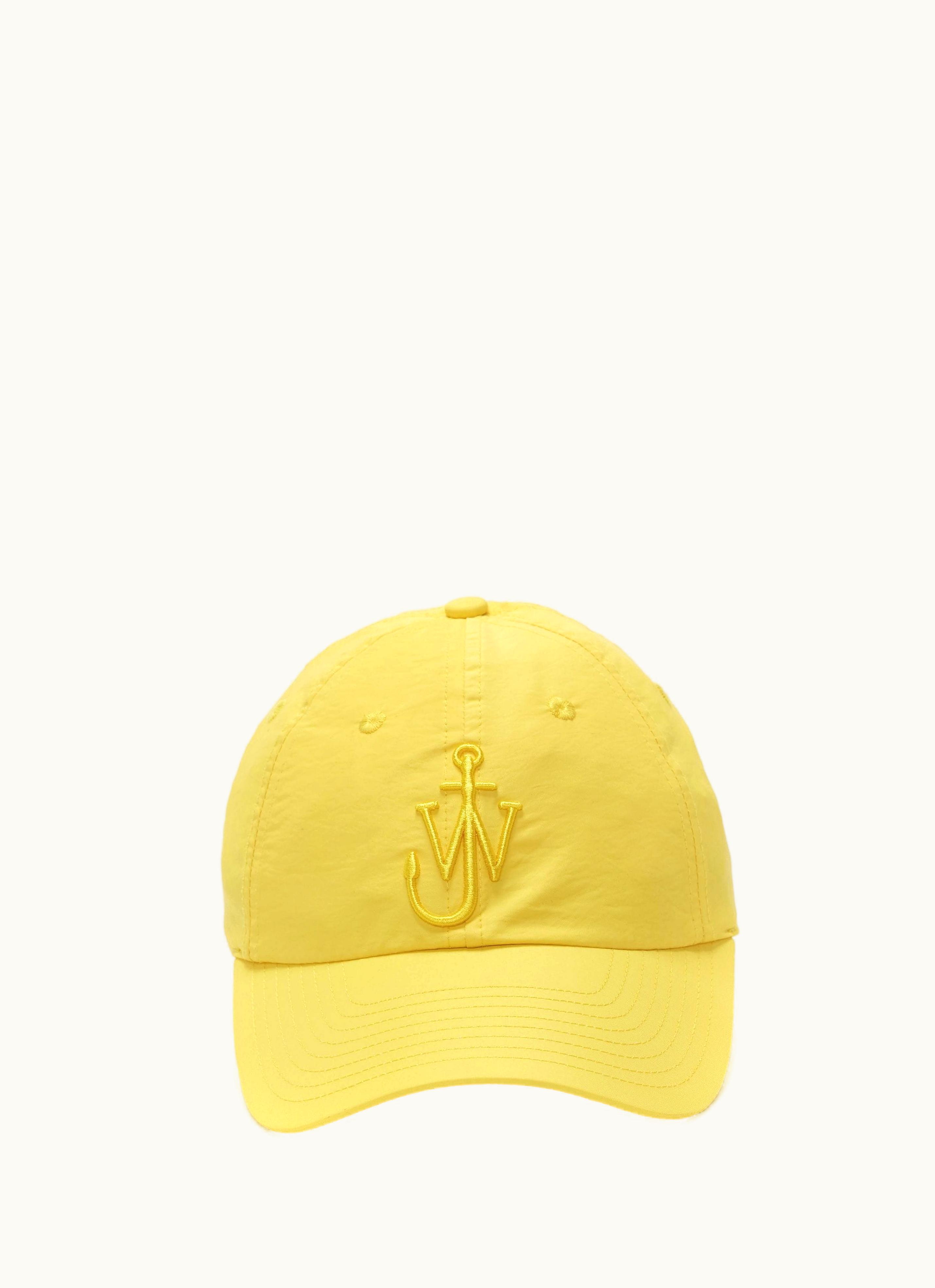 JW Anderson JW Anderson Baseball Cap With Anchor Logo In Yellow