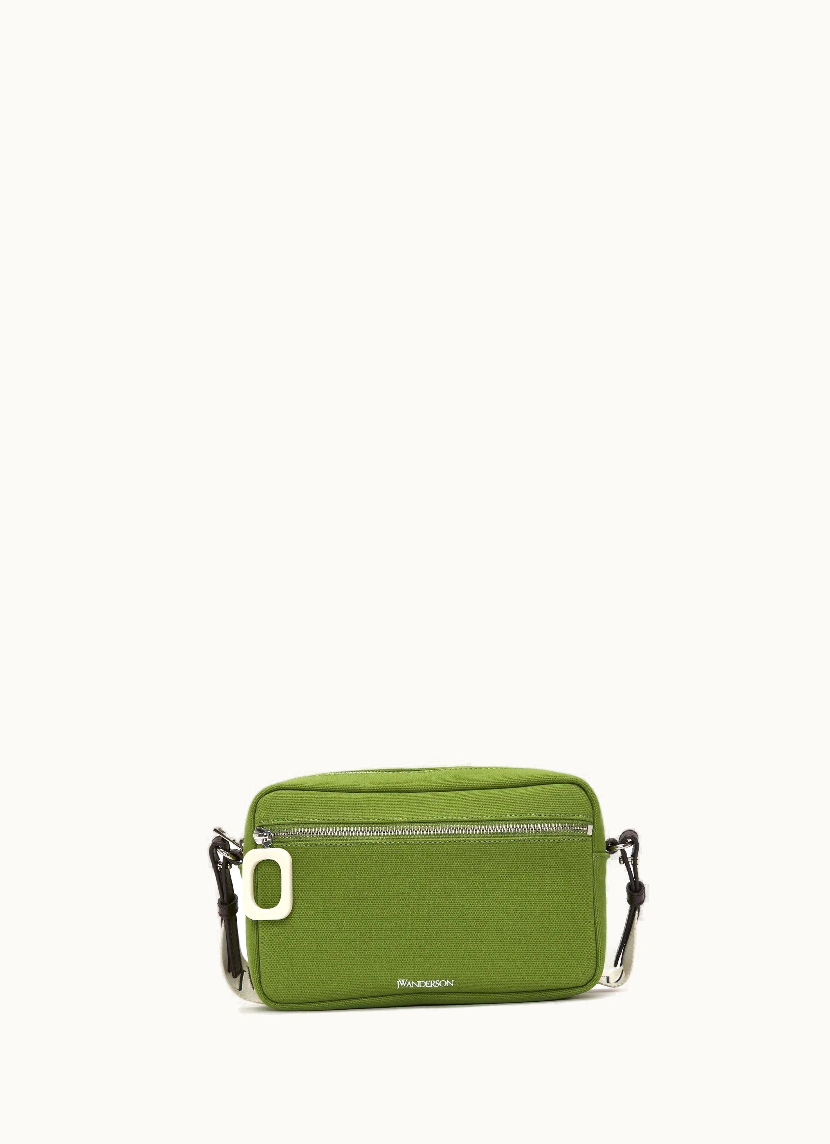 JW Anderson JW Anderson Camera Bag With JWA Puller - Crossbody Bag In Green
