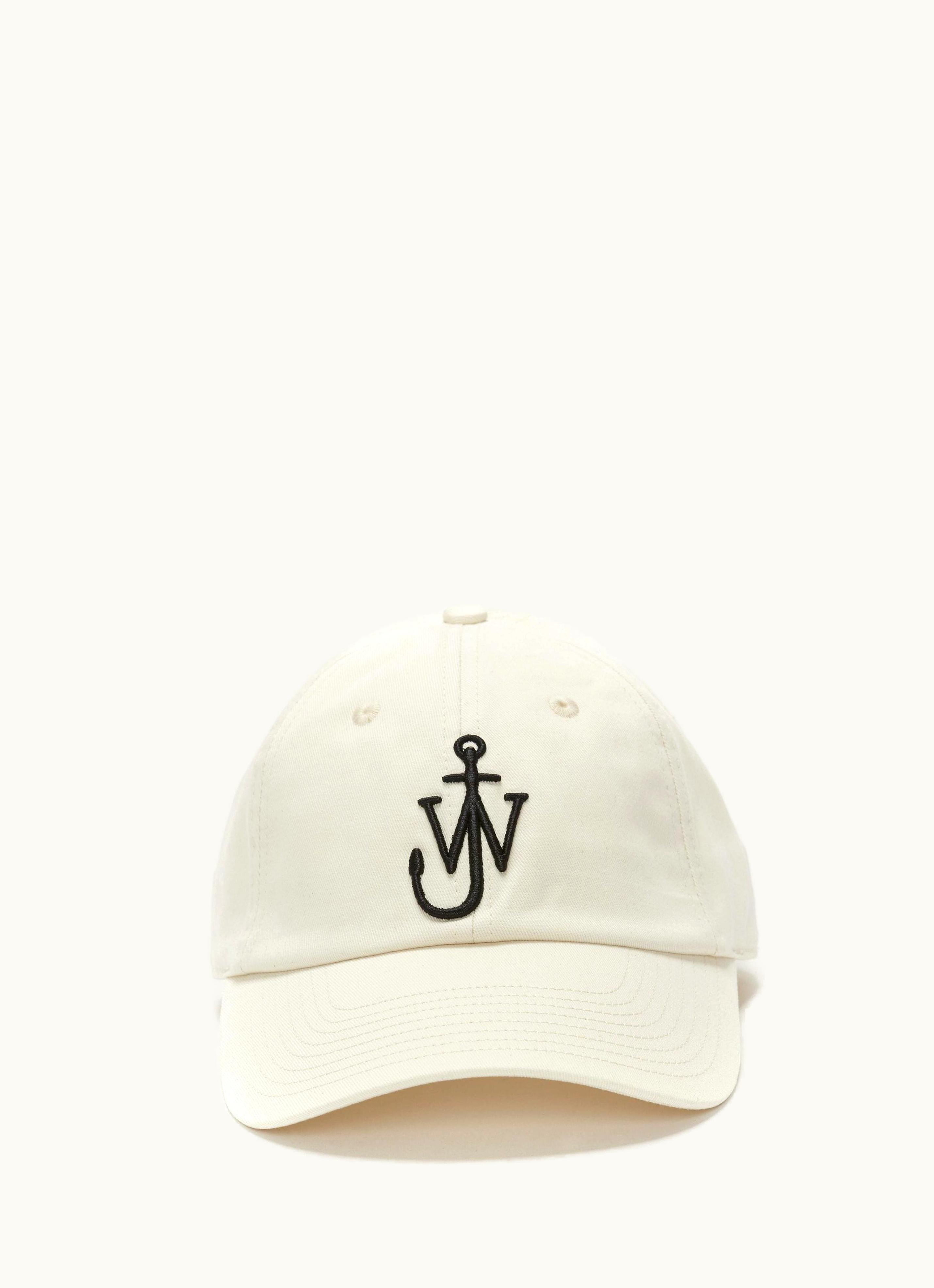 JW Anderson JW Anderson Baseball Cap With Anchor Logo In Neutrals