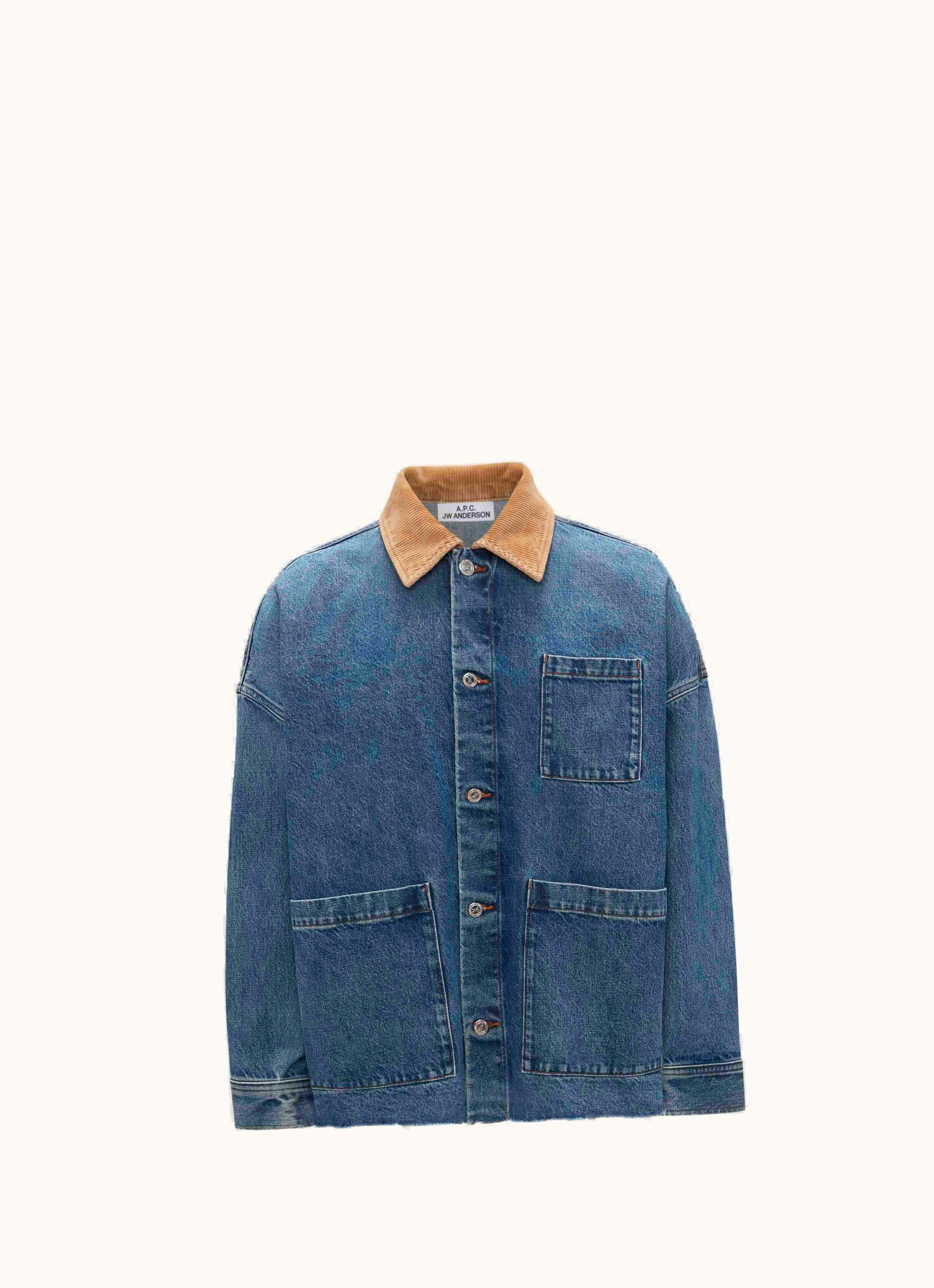 JW Anderson A.P.C. X JW Anderson - Veste Martin - Denim Jacket In Blue