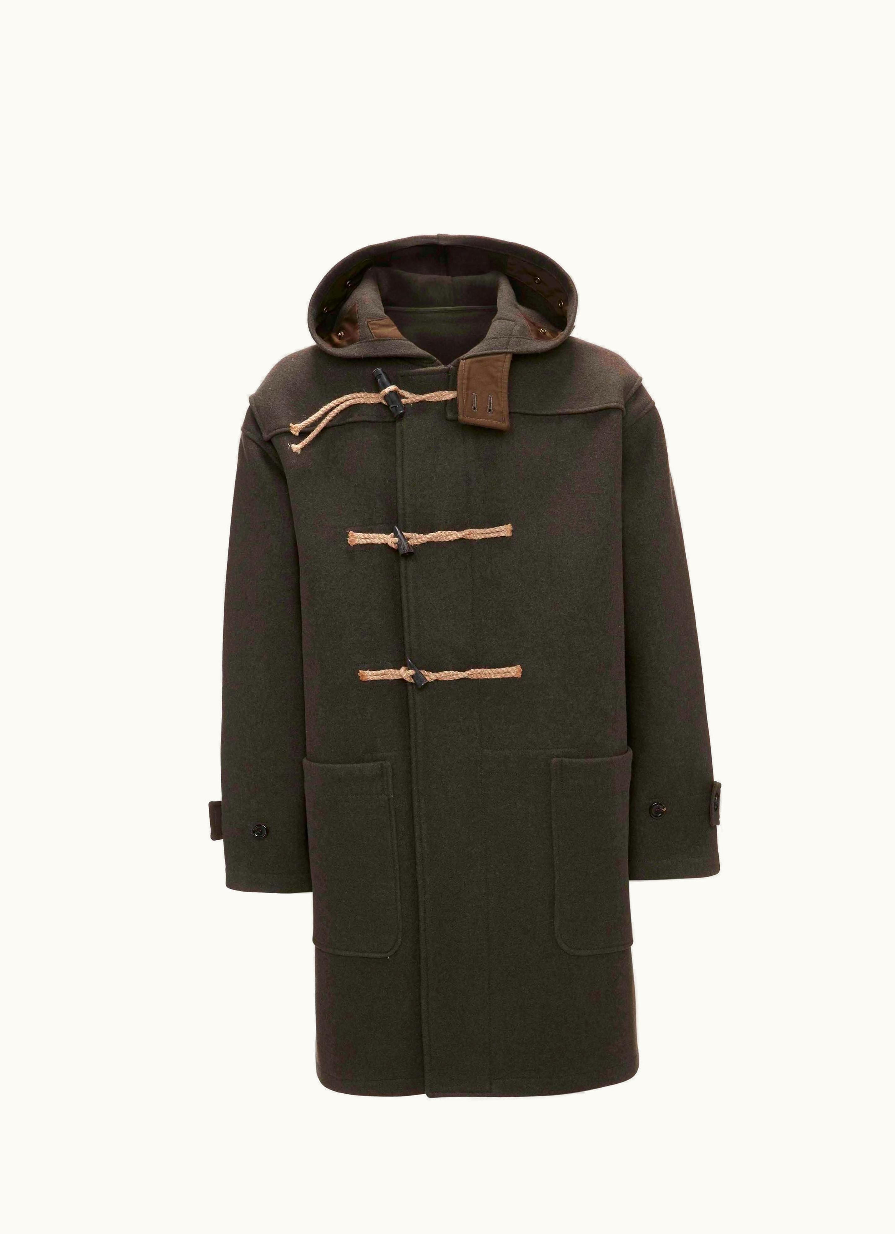 JW Anderson A.P.C. X JW Anderson - Manteau Colin - Duffle Coat In Brown