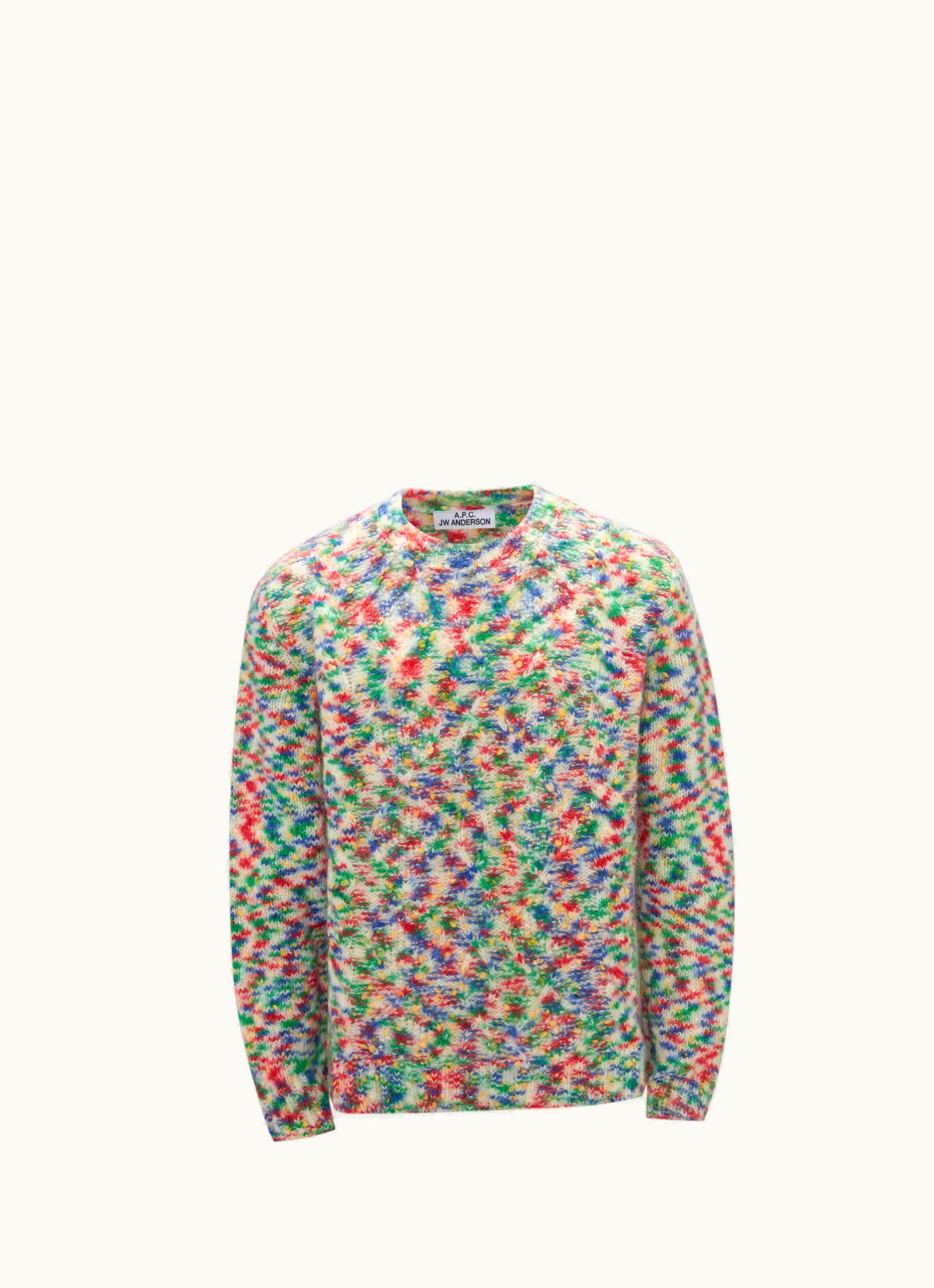 JW Anderson A.P.C. X JW Anderson - Pull Connor - Crewneck Jumper In Green