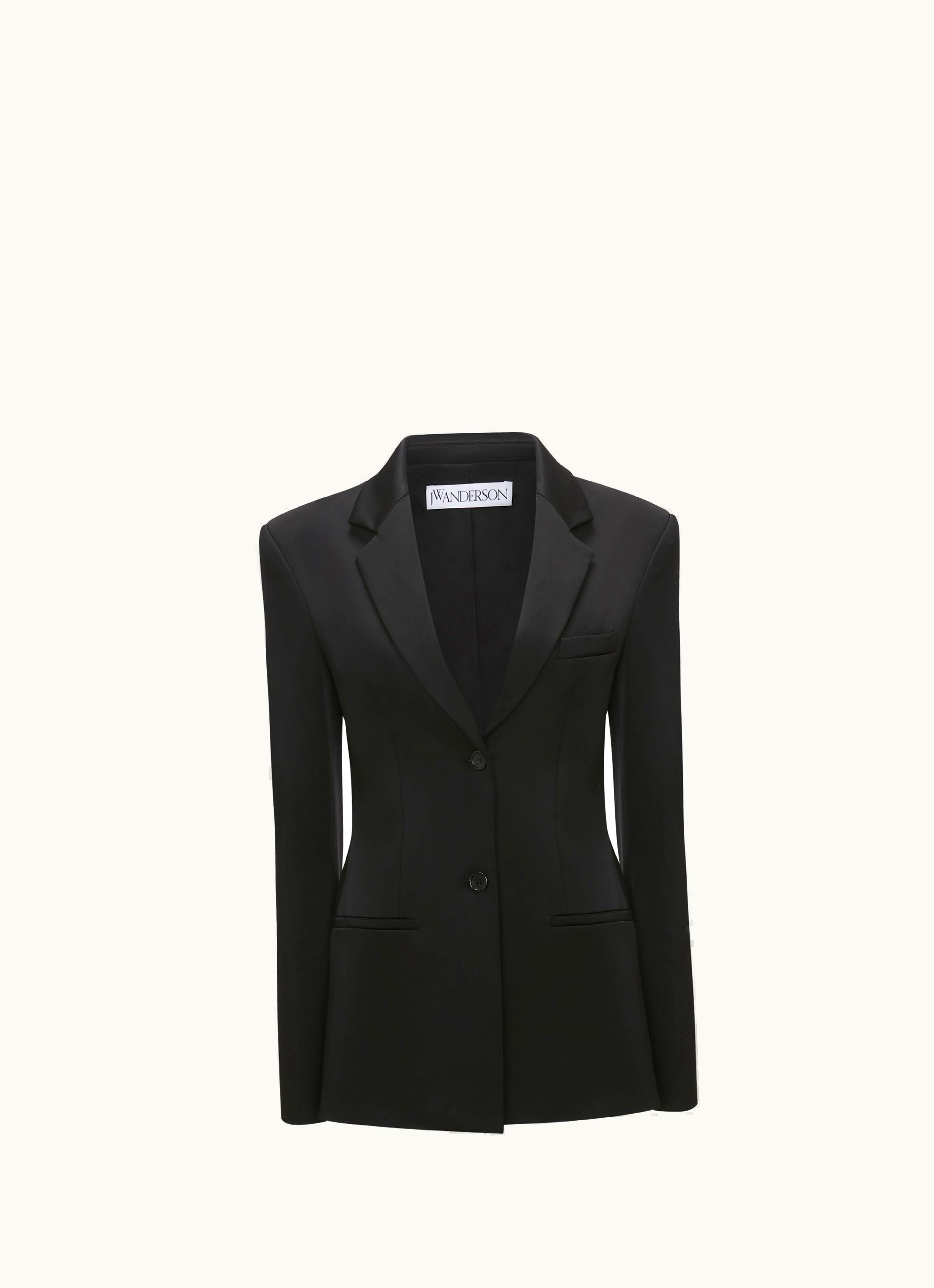 JW Anderson JW Anderson Slim Fit SINGLE-BREASTED Blazer In Black