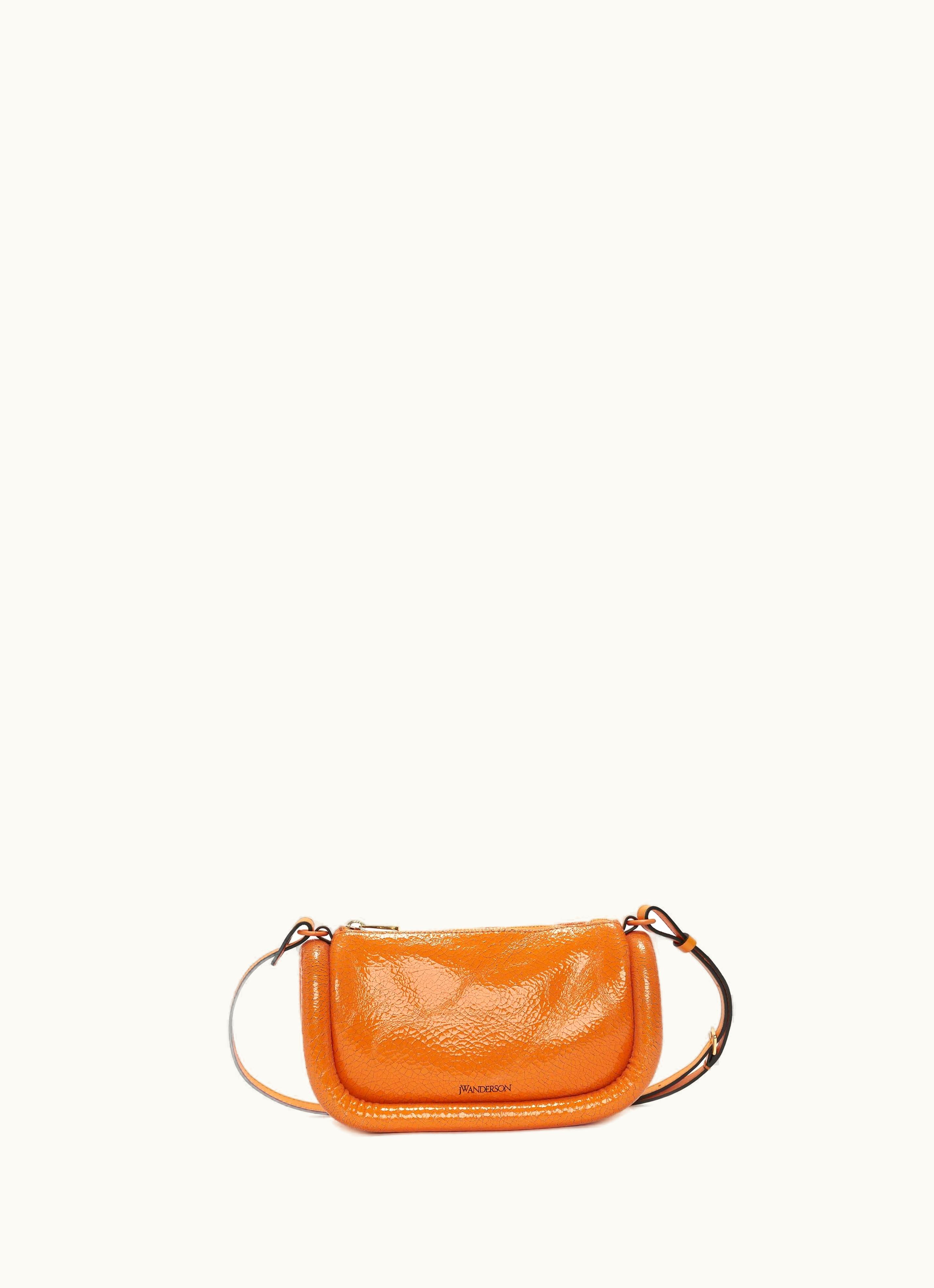 JW Anderson JW Anderson BUMPER-12 - Leather Crossbody Bag In Orange