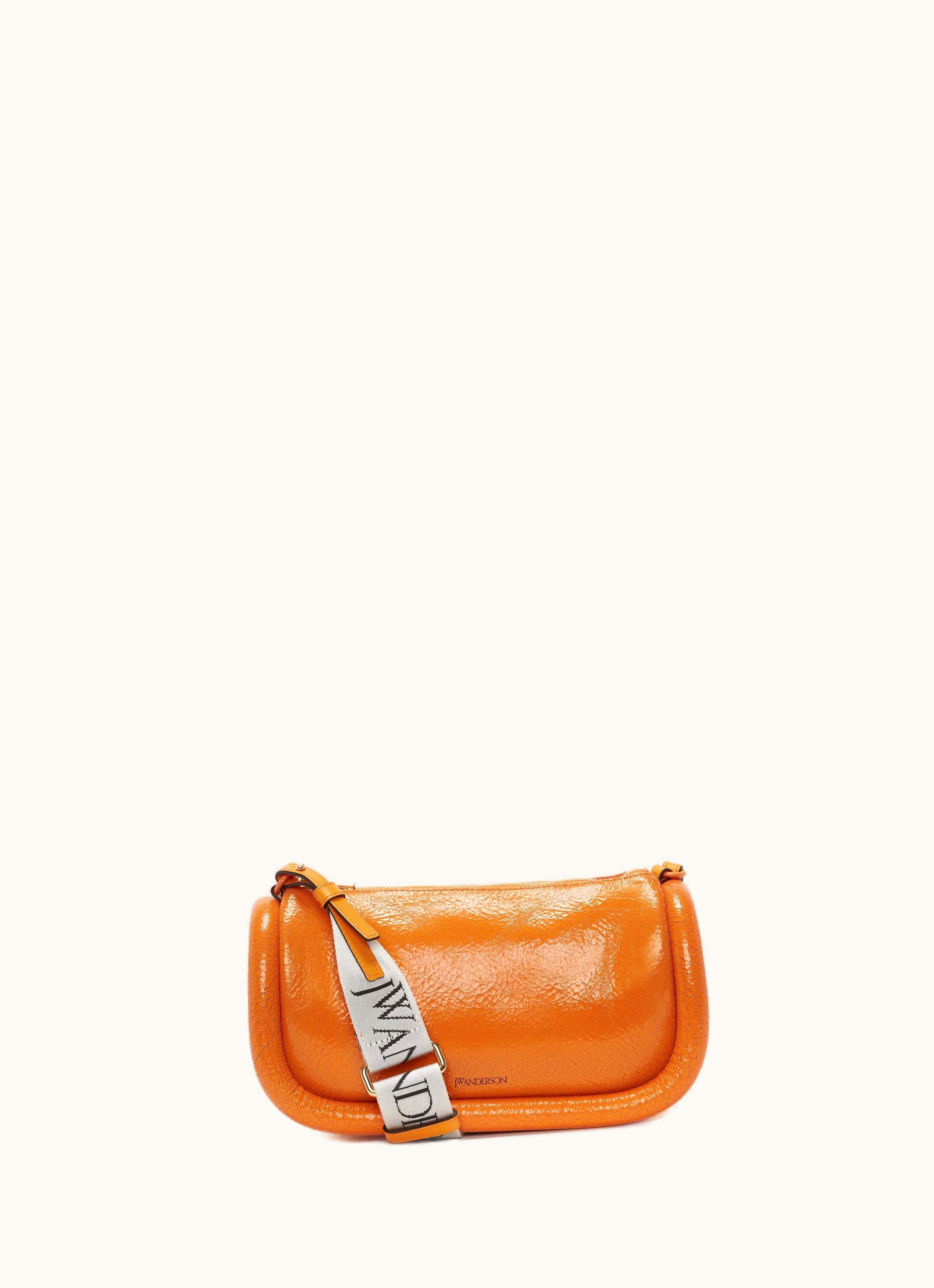 JW Anderson JW Anderson BUMPER-15 - Leather Crossbody Bag In Orange