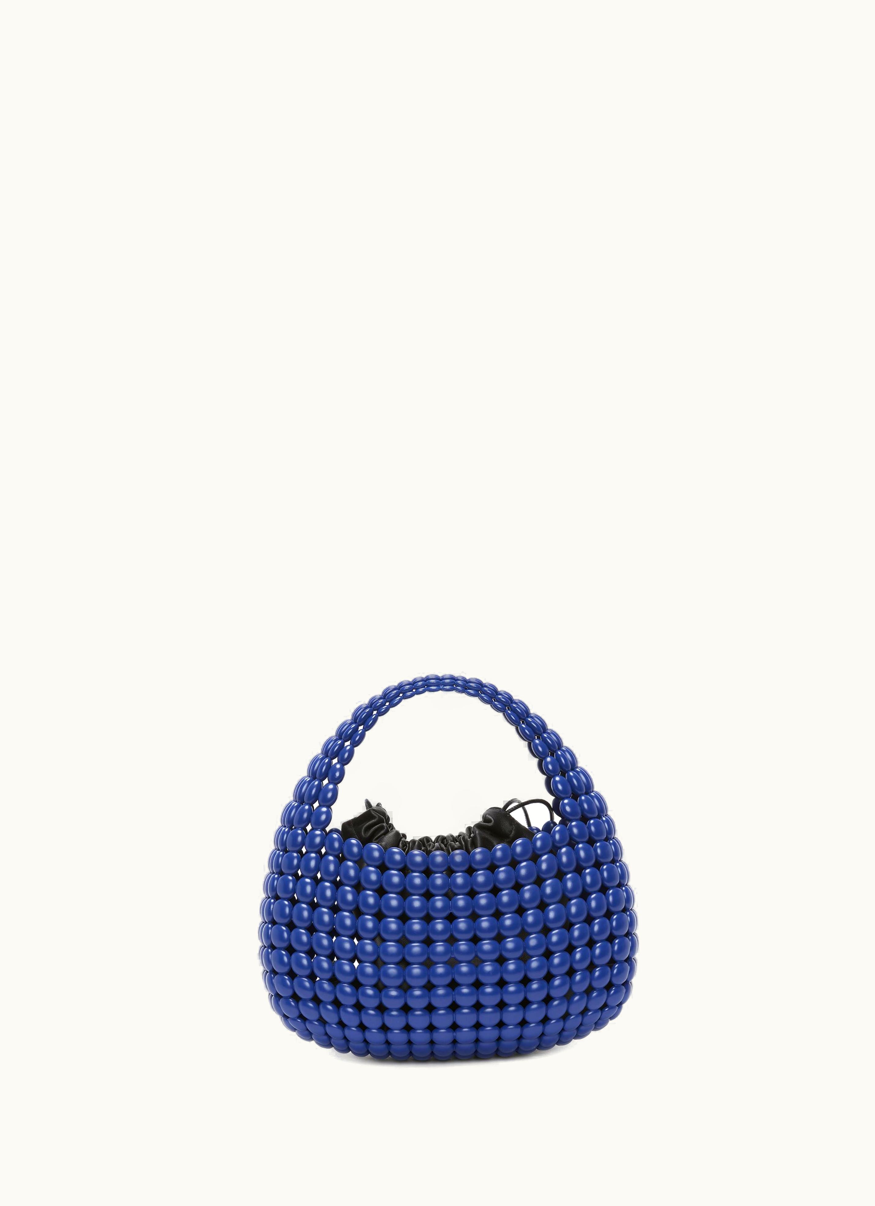 JW Anderson JW Anderson Bubble Basket - Top Handle Bag In Blue