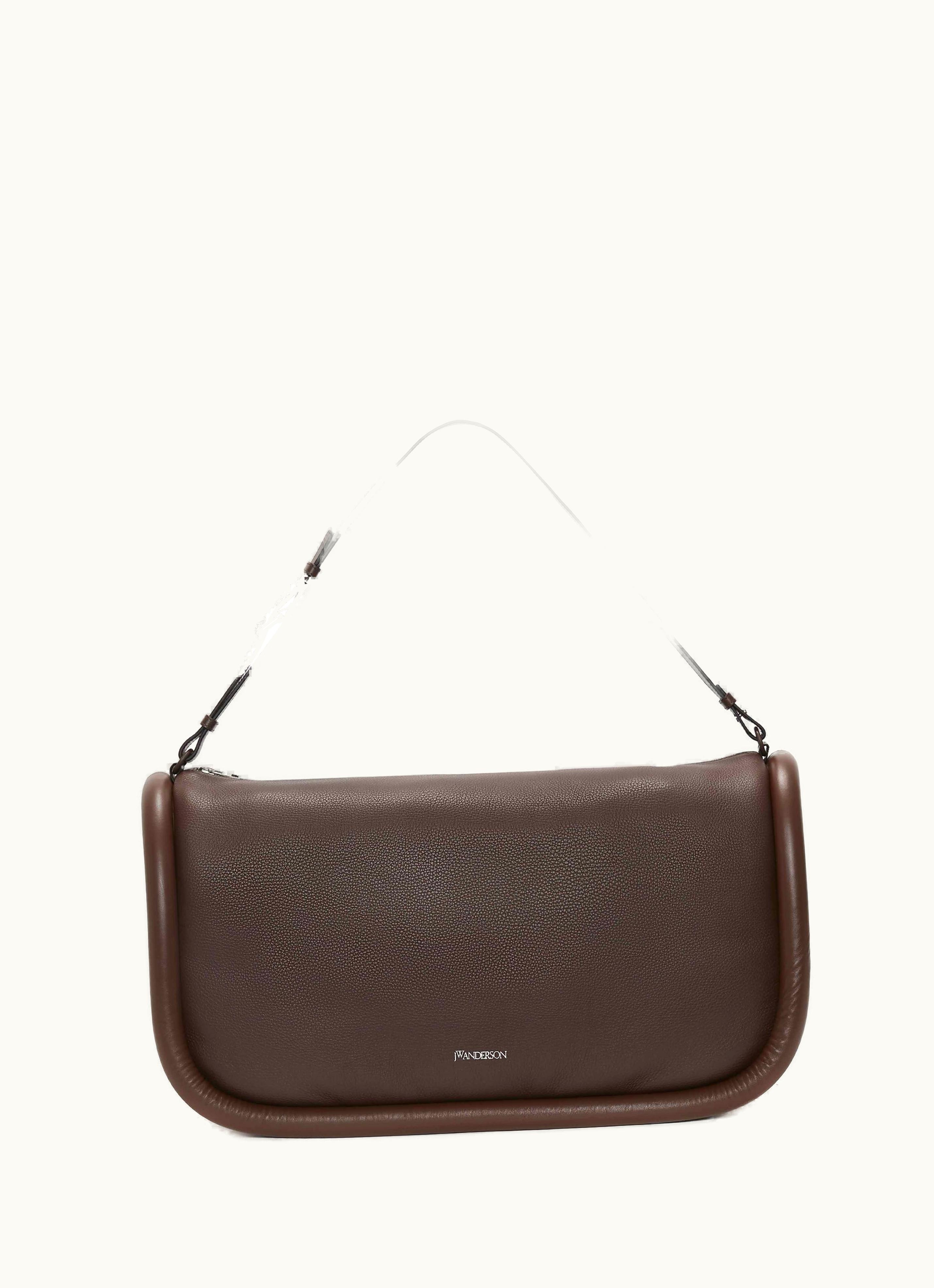 JW Anderson JW Anderson BUMPER-36 Leather Crossbody Bag In Brown