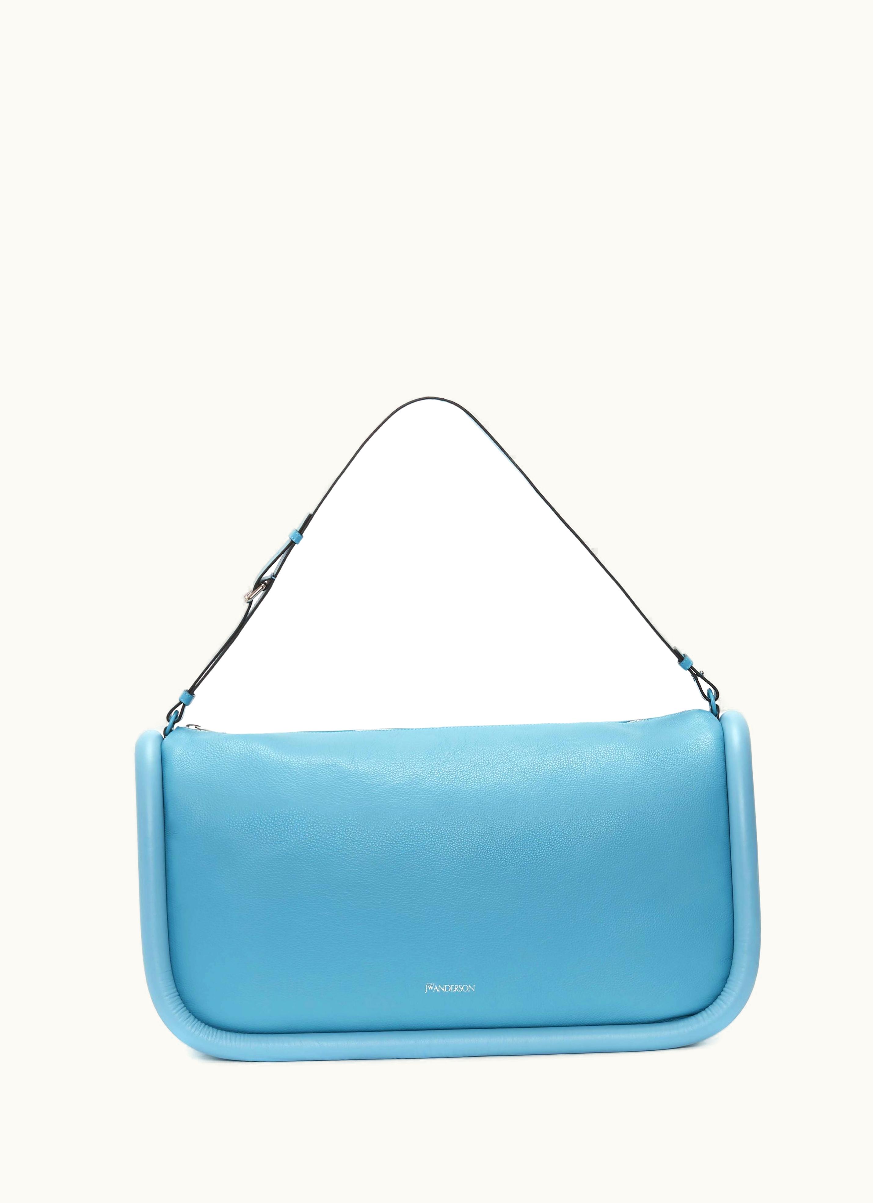 JW Anderson JW Anderson BUMPER-36 Leather Crossbody Bag In Blue
