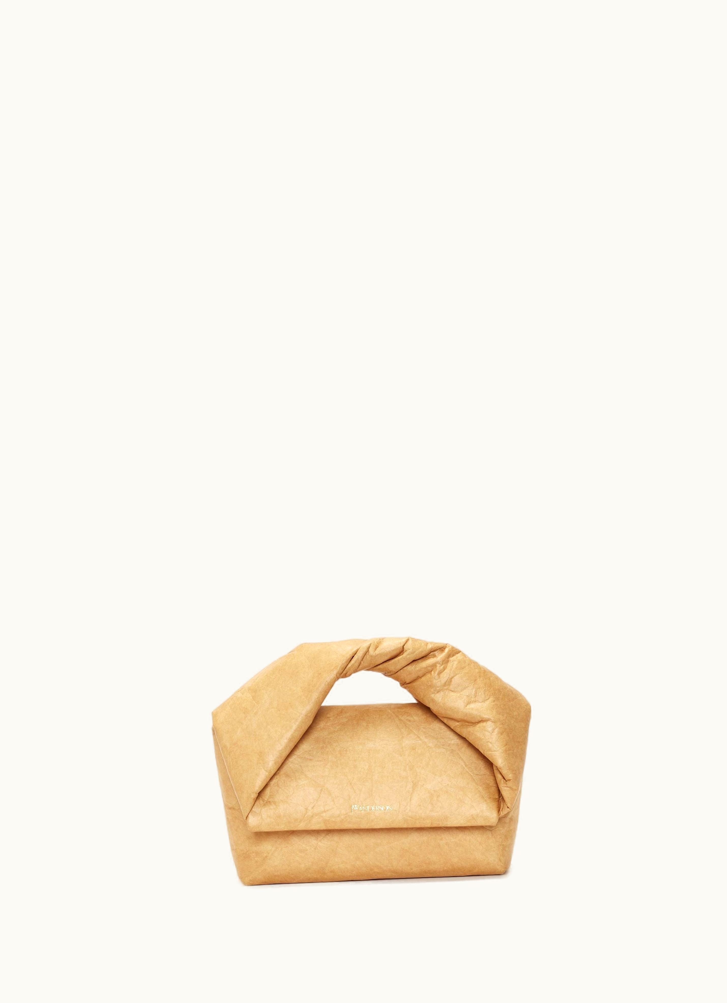 JW Anderson JW Anderson Medium Twister - Top Handle Bag In Neutrals